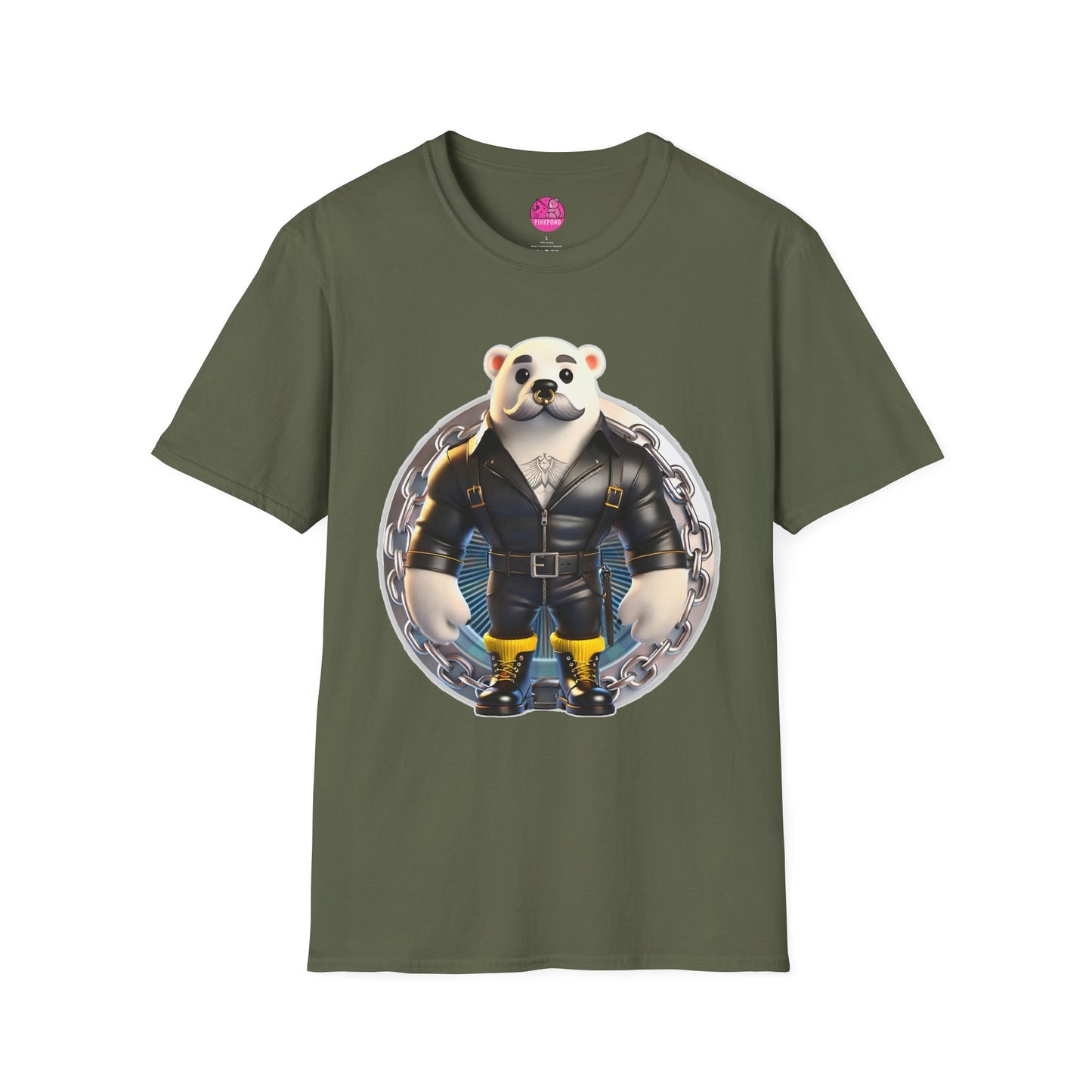 Masterful Polar Bear T-Shirt – Cool, Confident, Unbearably Stylish