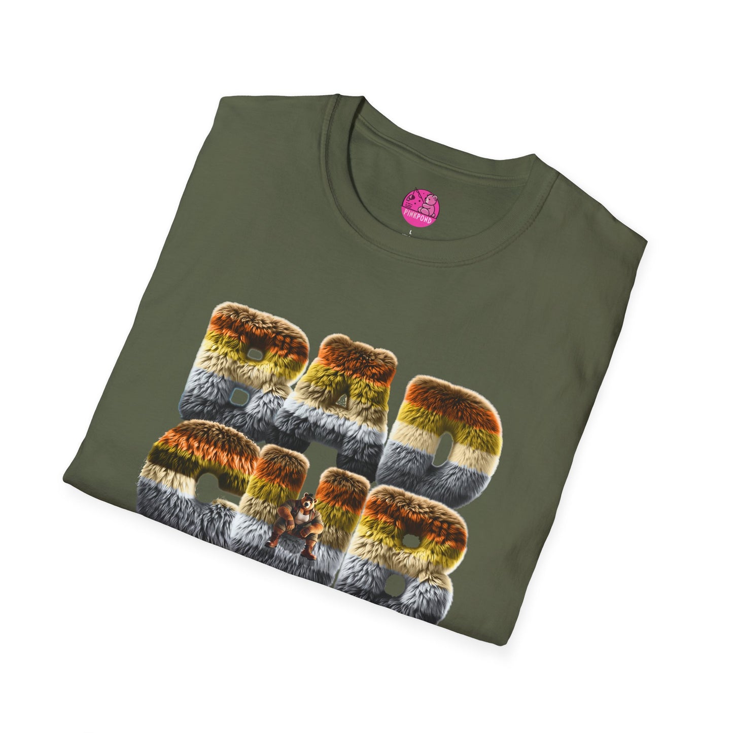 Pride Fur T-Shirt - Bad Cub Bear Pride Tee