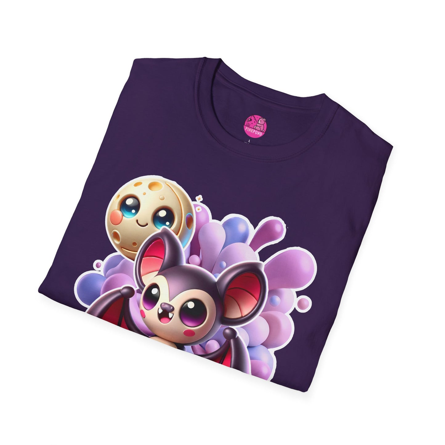 Viktor the Vampire Bat T-Shirt - Cute & Spooky Unisex Tee for Halloween Lovers