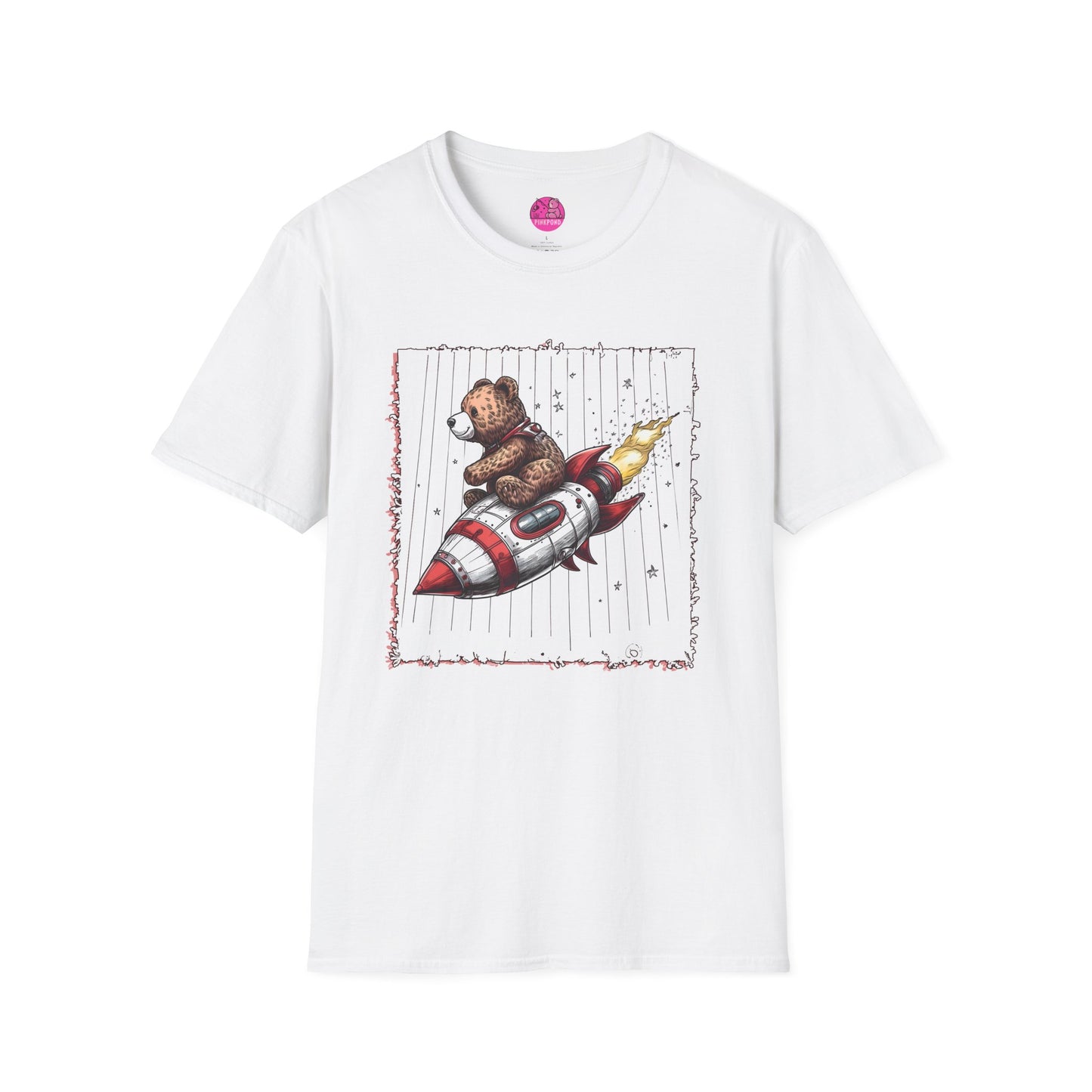 Teddy Bear Rocket Adventure T-Shirt