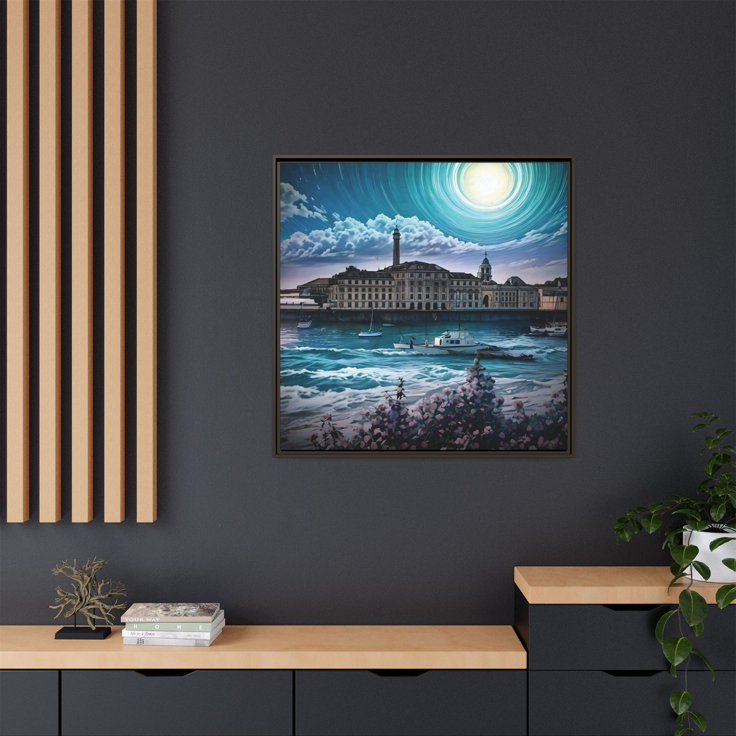 Tides of Time – Royal William Yard by Andrew McCarter - Canvas Print