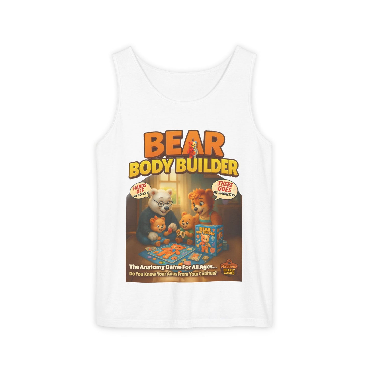 Bear Body Builder Parody Game Tank Top - Unisex
