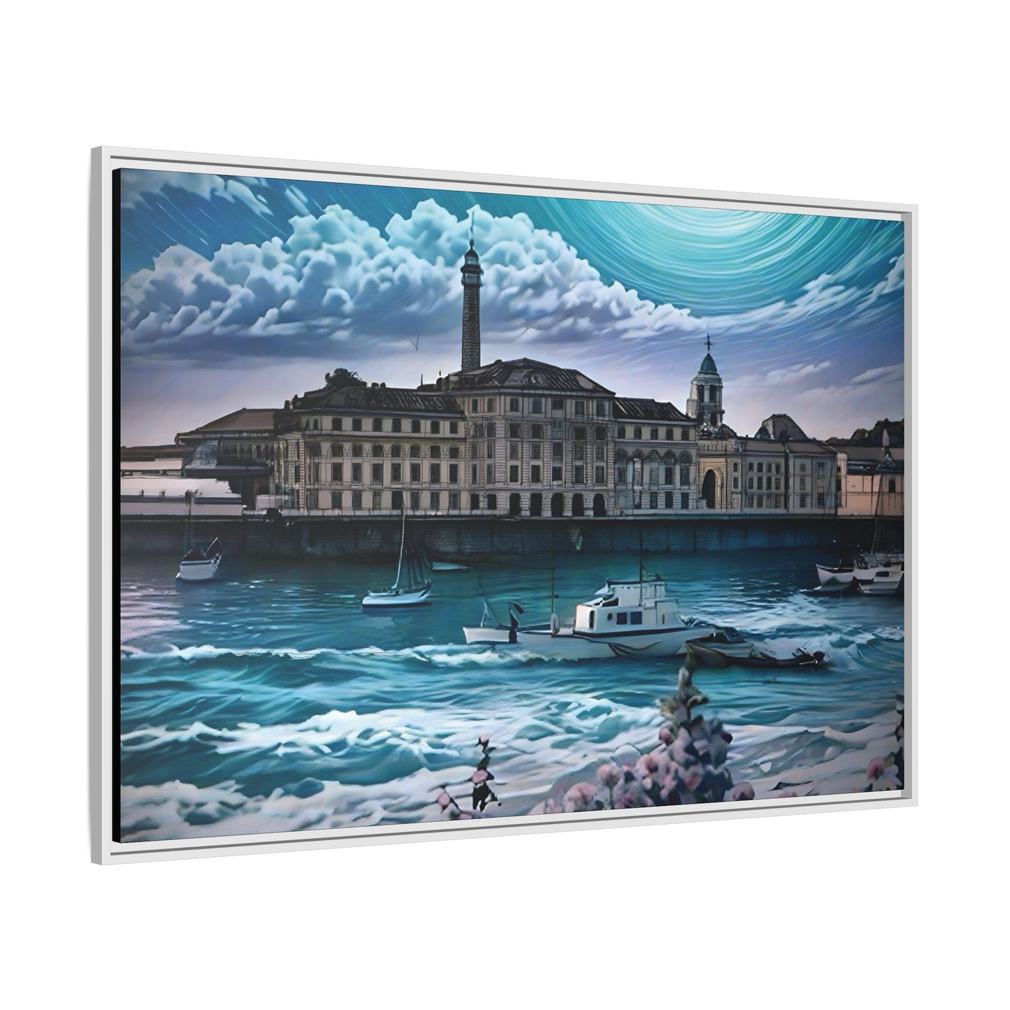 Tides of Time – Royal William Yard by Andrew McCarter - Canvas Print