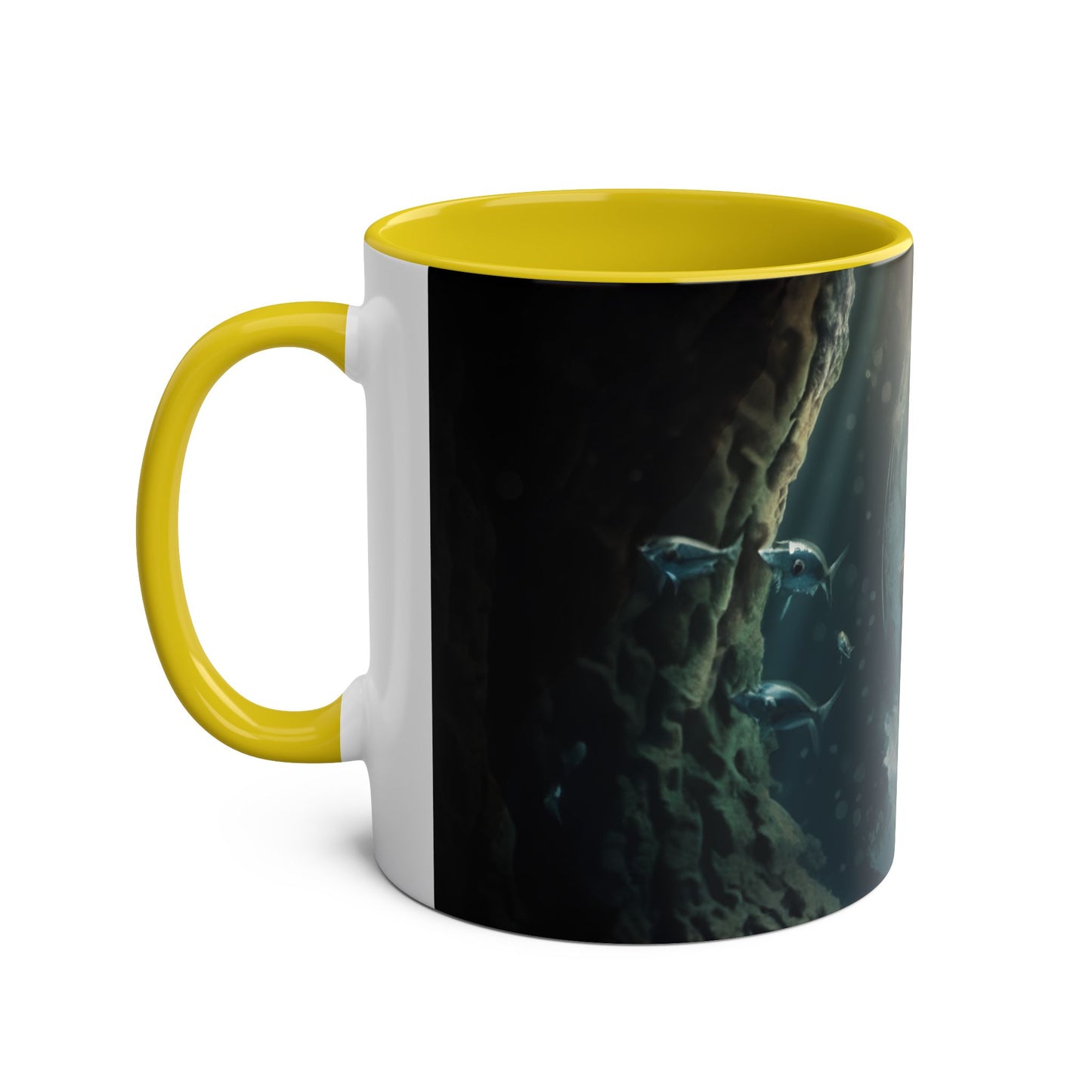 Mug: The Ocean's Legacy Mythical Mermen Design 11oz
