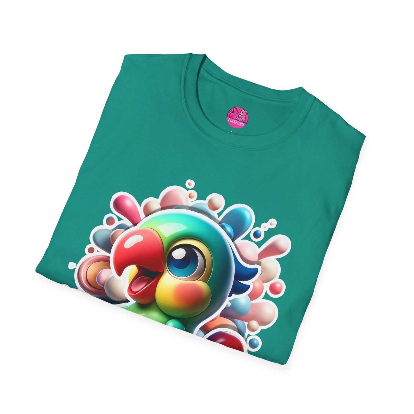 Penelope Parrot - Unisex Softstyle T-Shirt