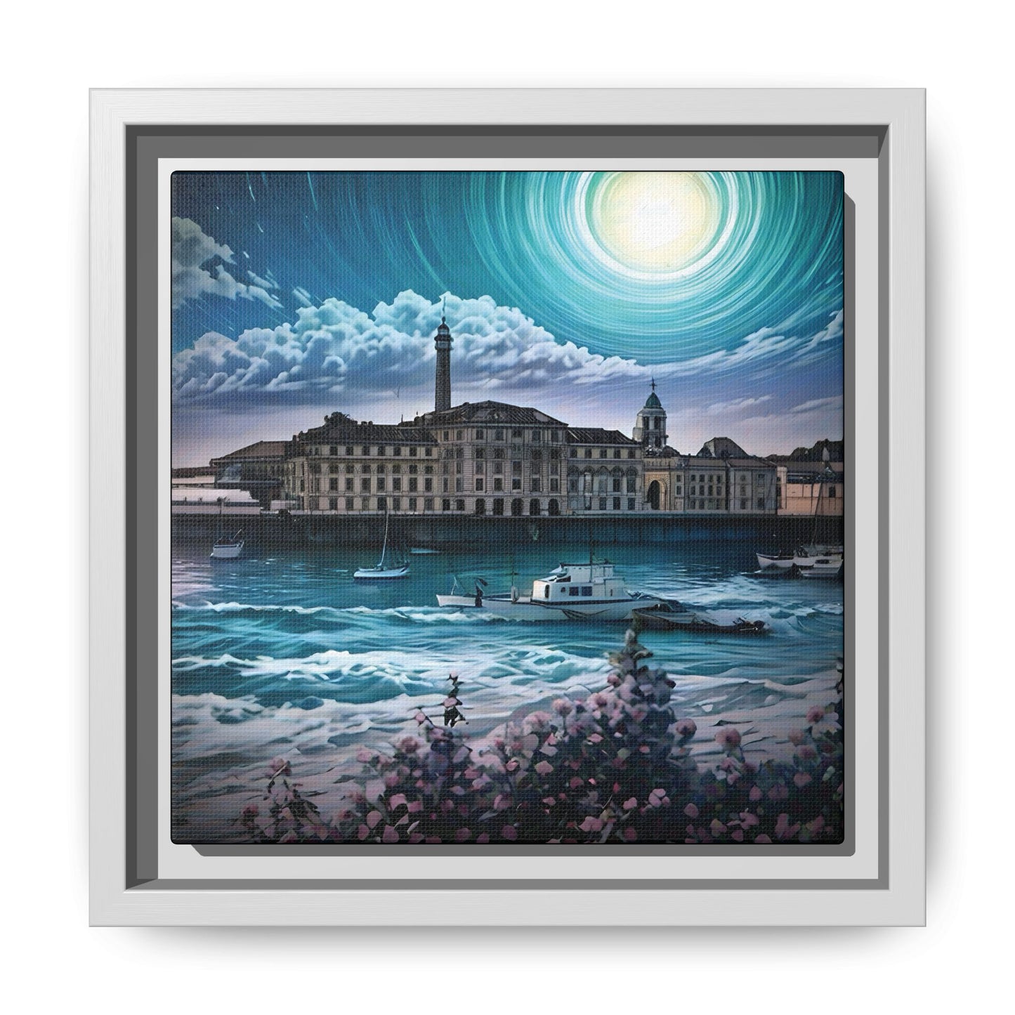 Tides of Time – Royal William Yard by Andrew McCarter - Canvas Print