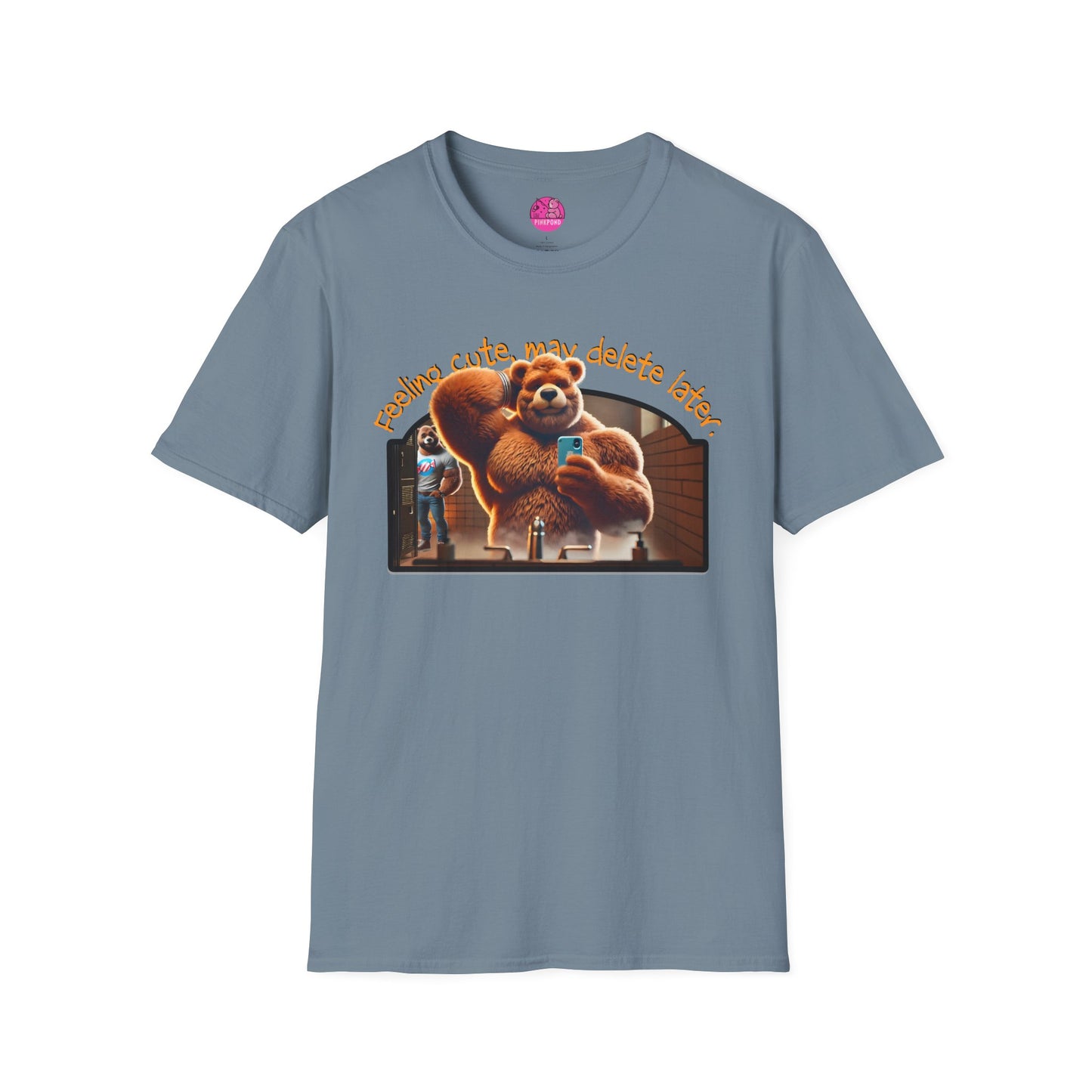 Feeling Cute Bear Selfie T-Shirt