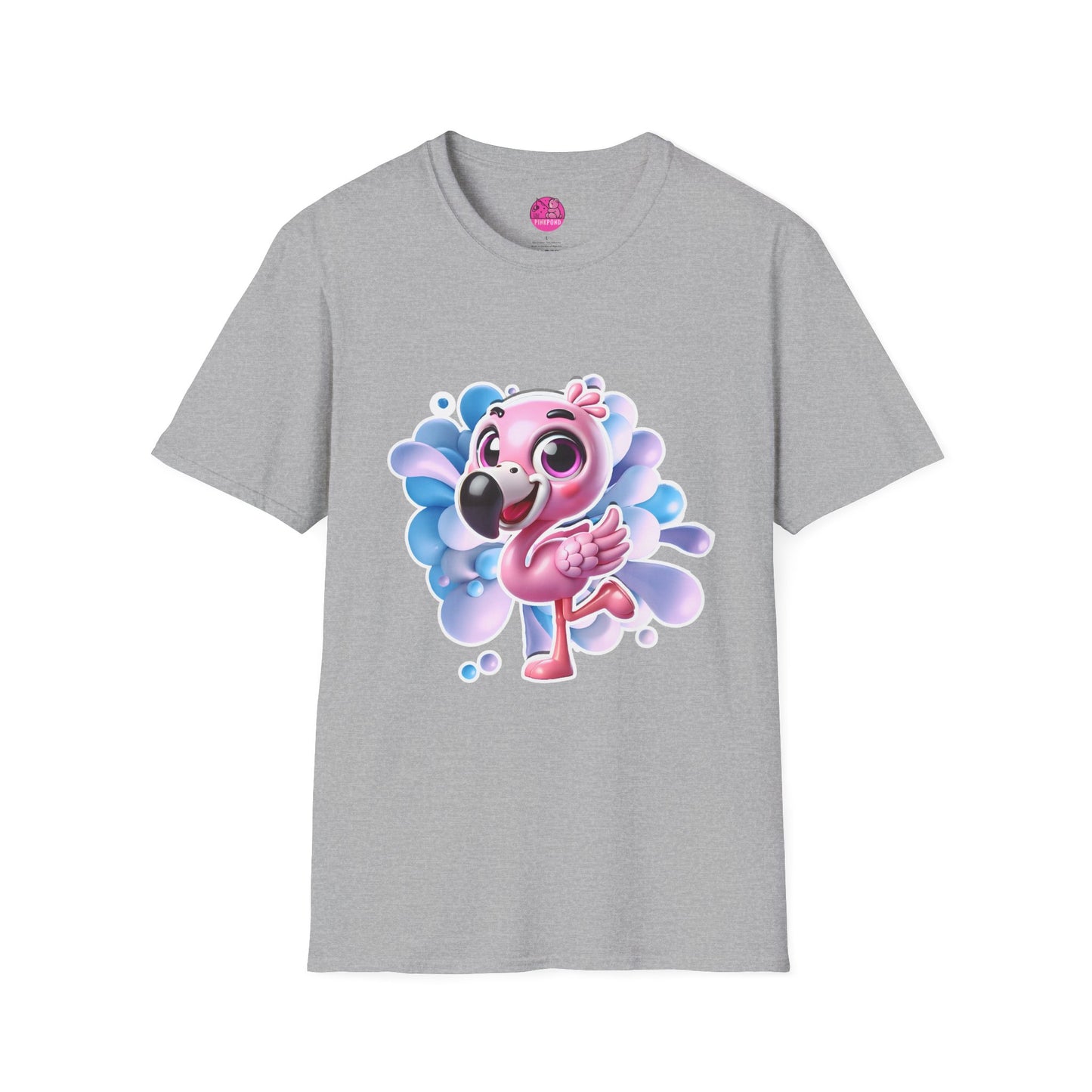 Fun and Colourful Fernando the Flamingo Unisex T-shirt