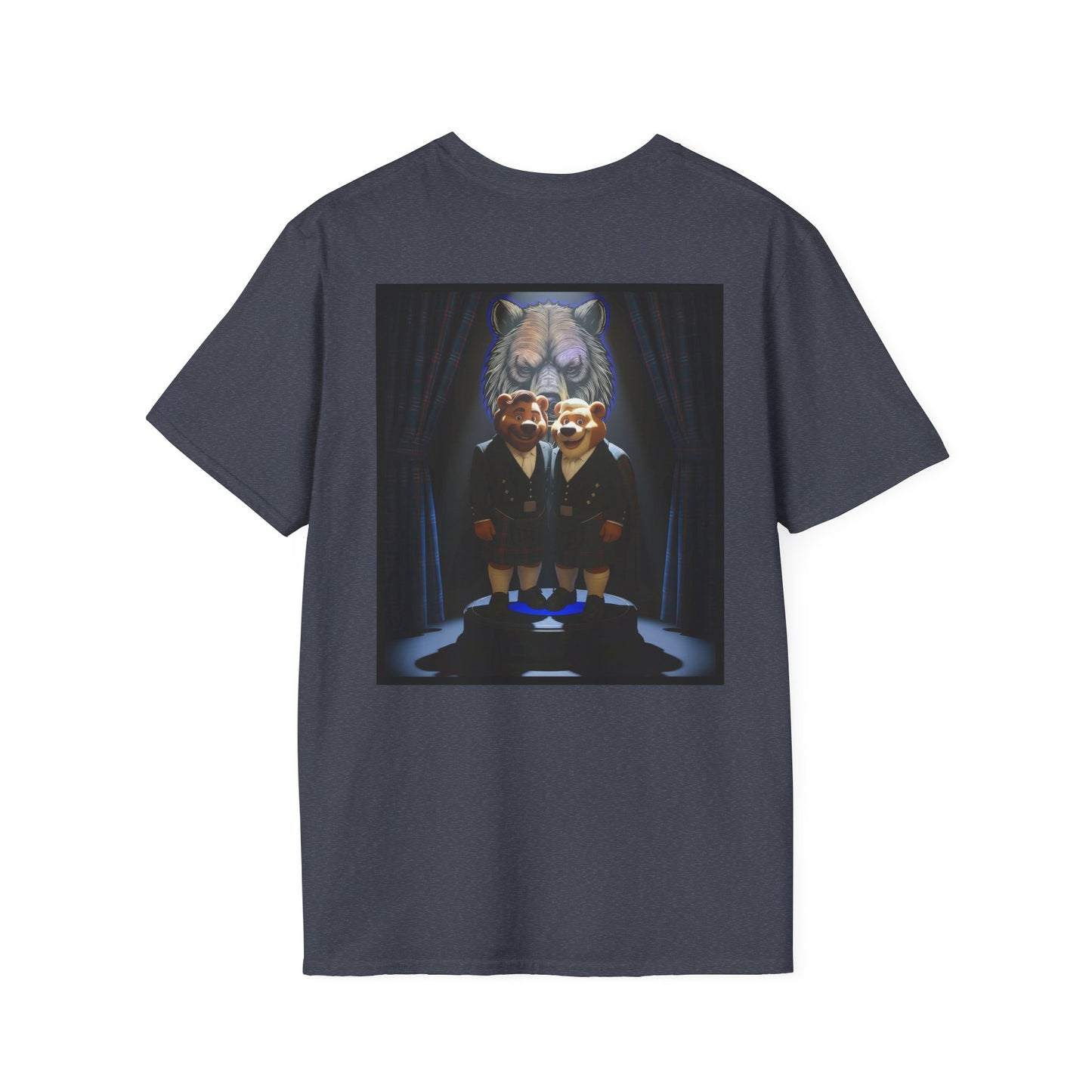The Happy Bear Couple T-Shirt - Cheeky Edition, Love and Laughter Apparel