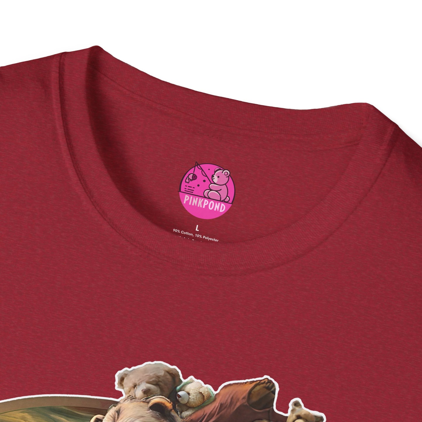 Graphic T-Shirt The Creation of Teddy - Art Lover Gift for bear Fans - Unisex Softstyle
