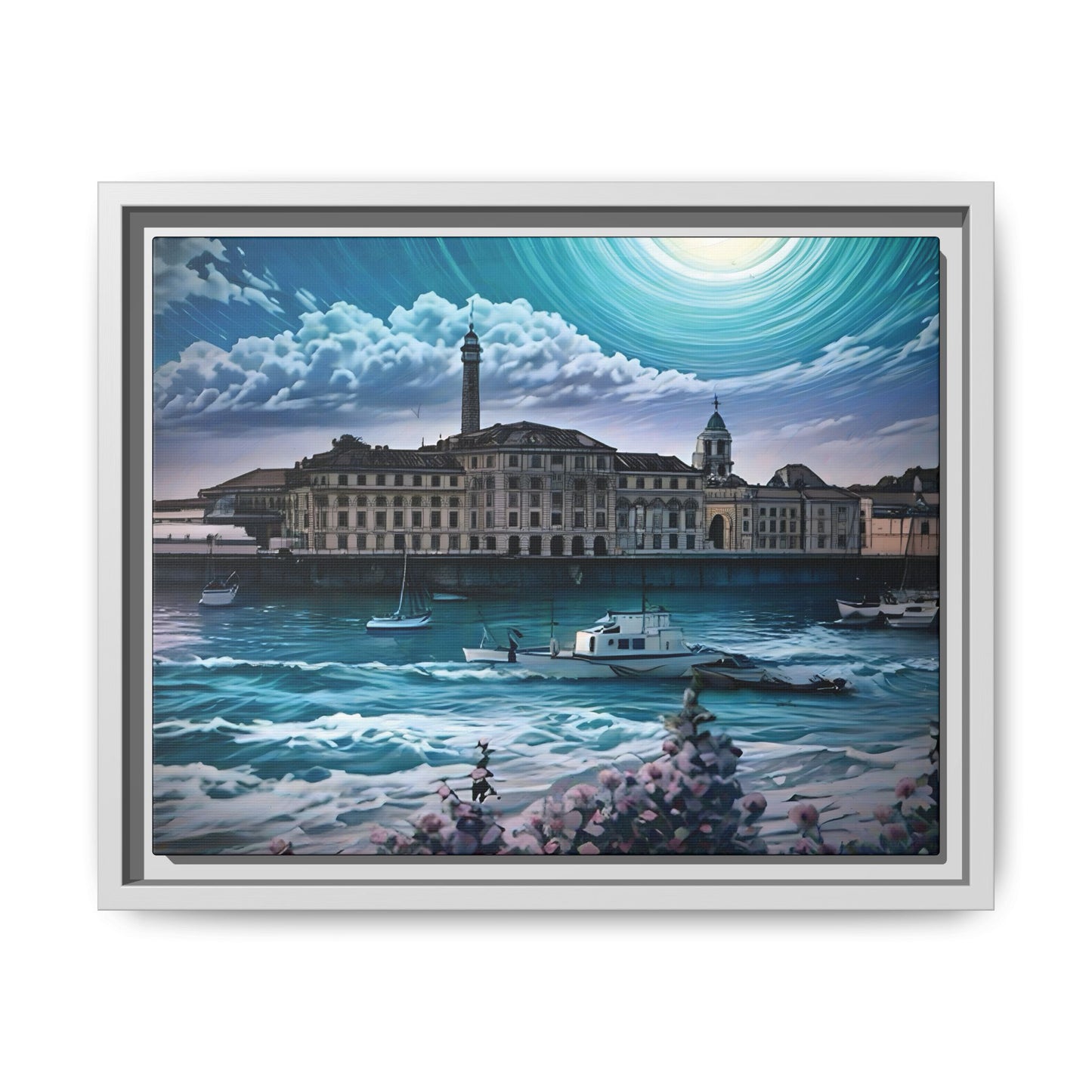 Tides of Time – Royal William Yard by Andrew McCarter - Canvas Print