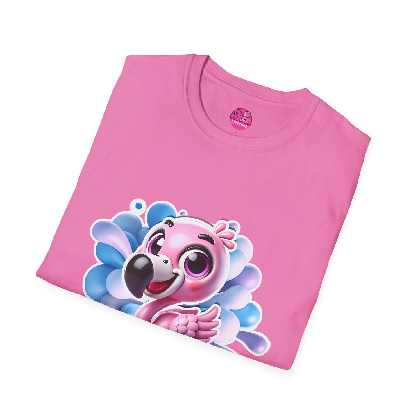 Fun and Colourful Fernando the Flamingo Unisex T-shirt