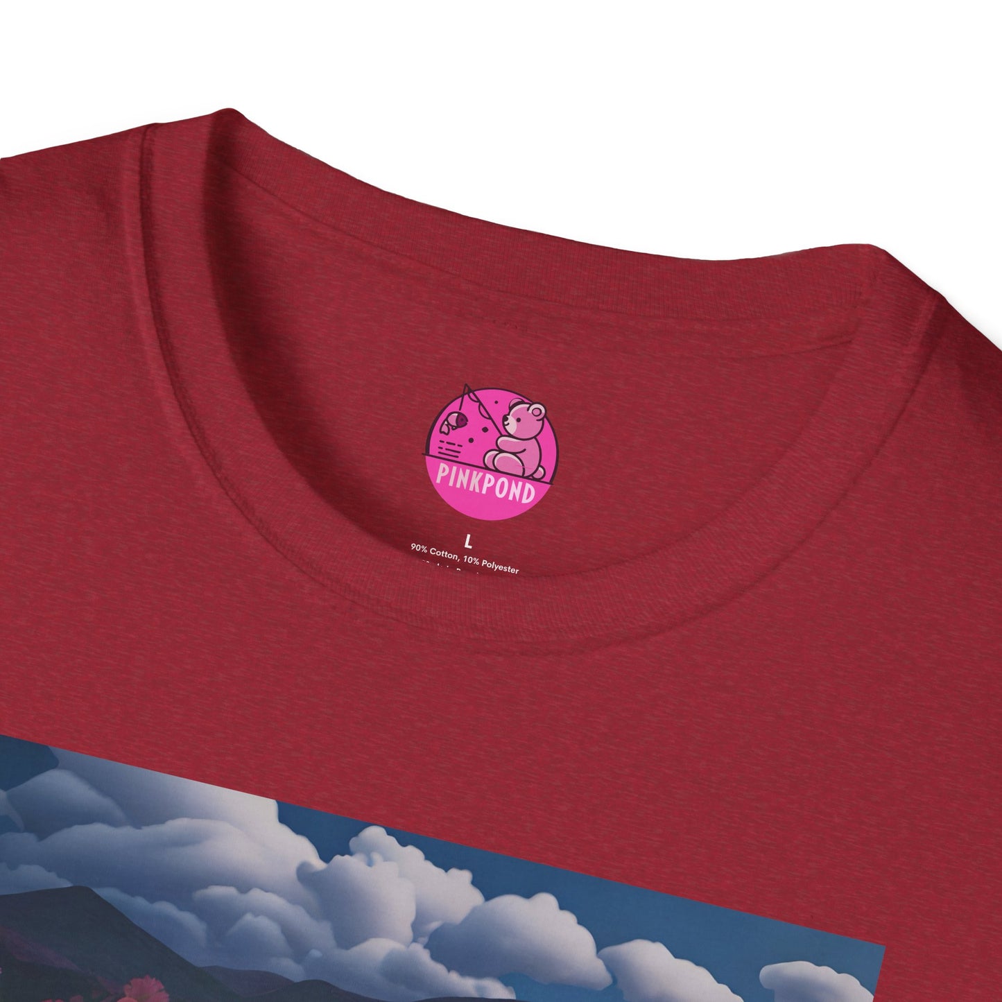 Graphic Tee Floral Flight – Unisex Softstyle T-Shirt