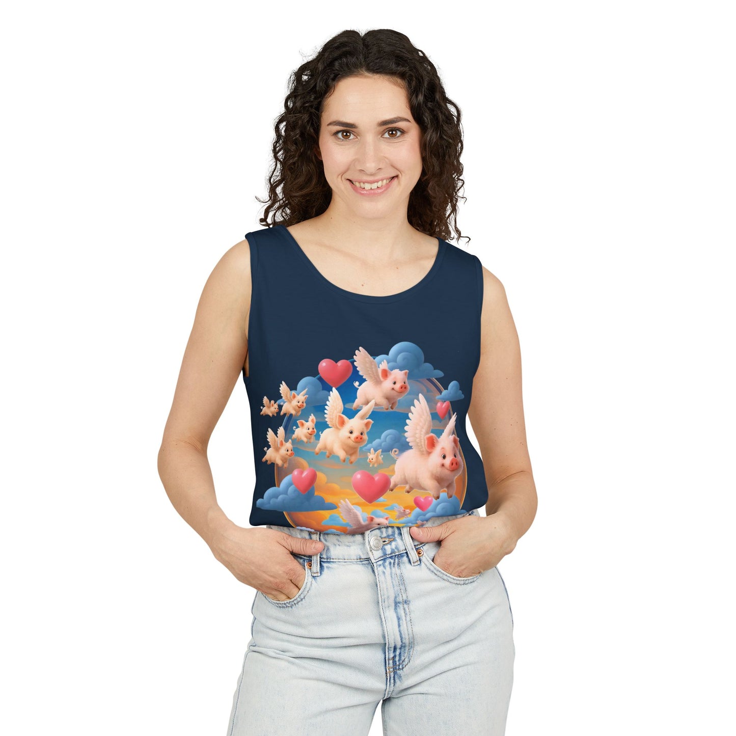 Pigs Might Fly Tank Top