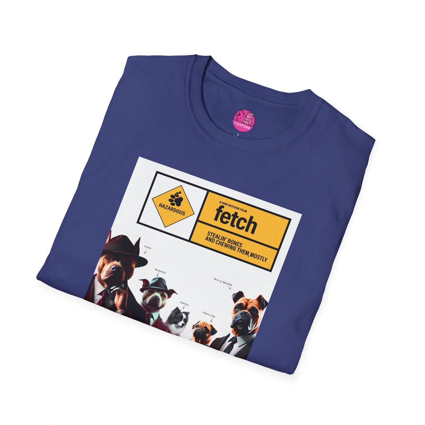 Movie Parody T-Shirt: Fetch A Bone-Heist Classic