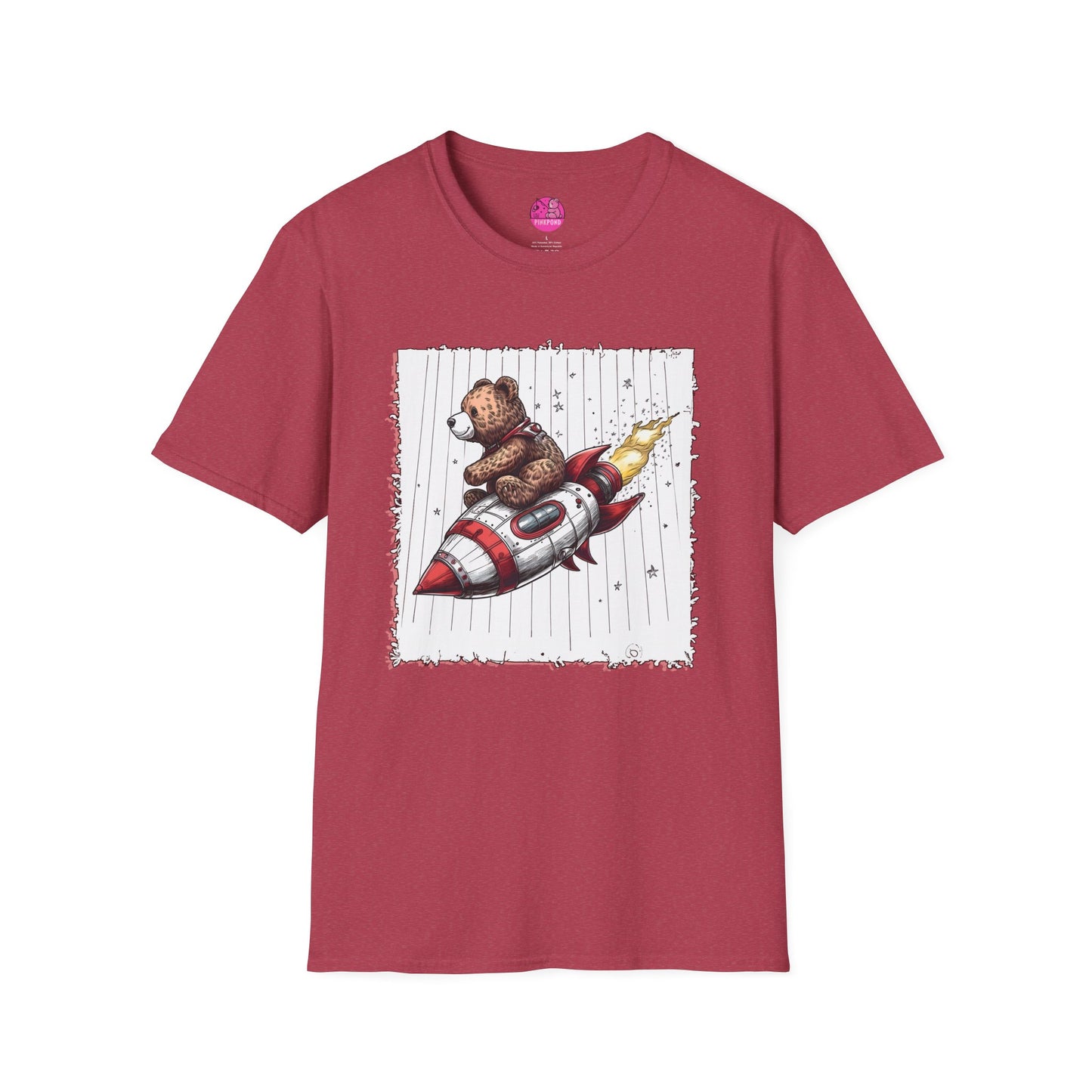 Teddy Bear Rocket Adventure T-Shirt
