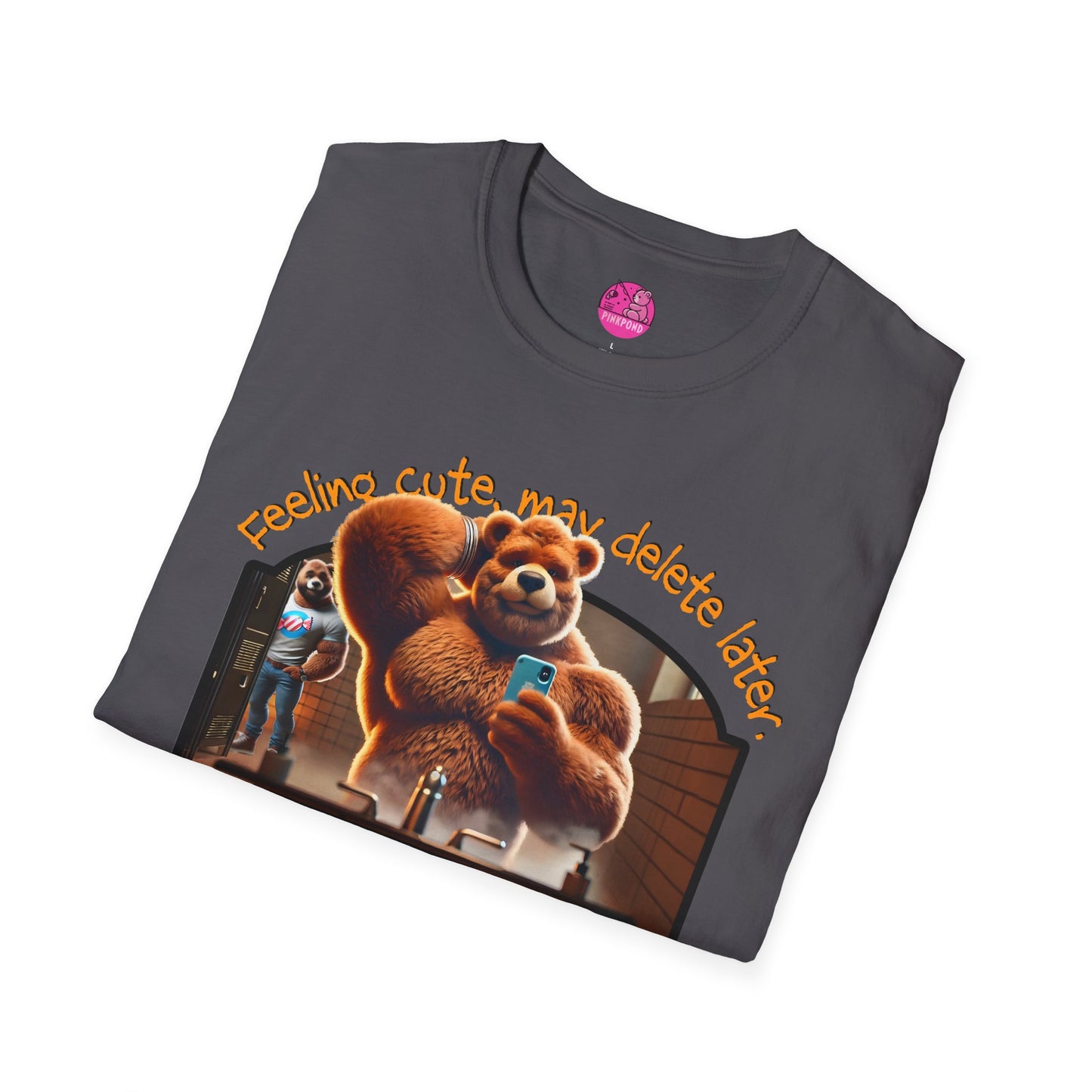 Feeling Cute Bear Selfie T-Shirt