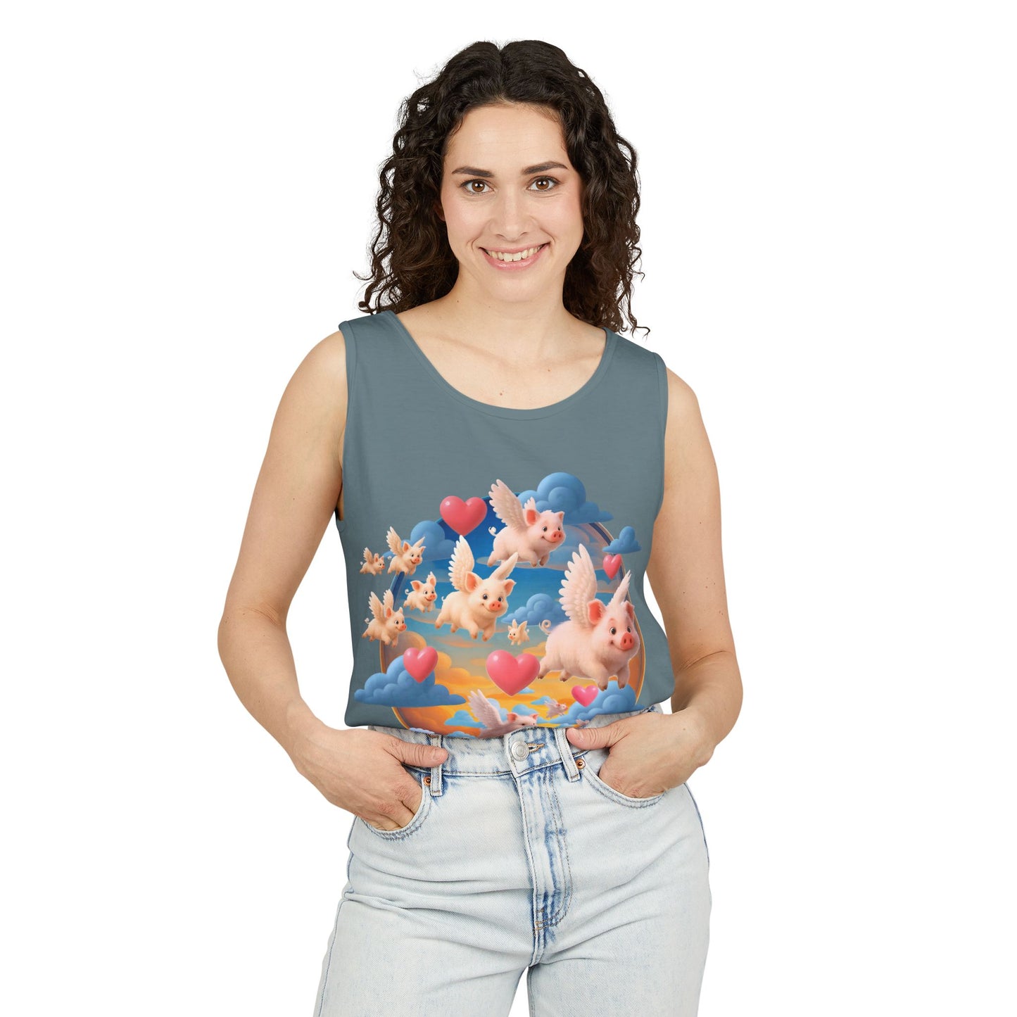 Pigs Might Fly Tank Top