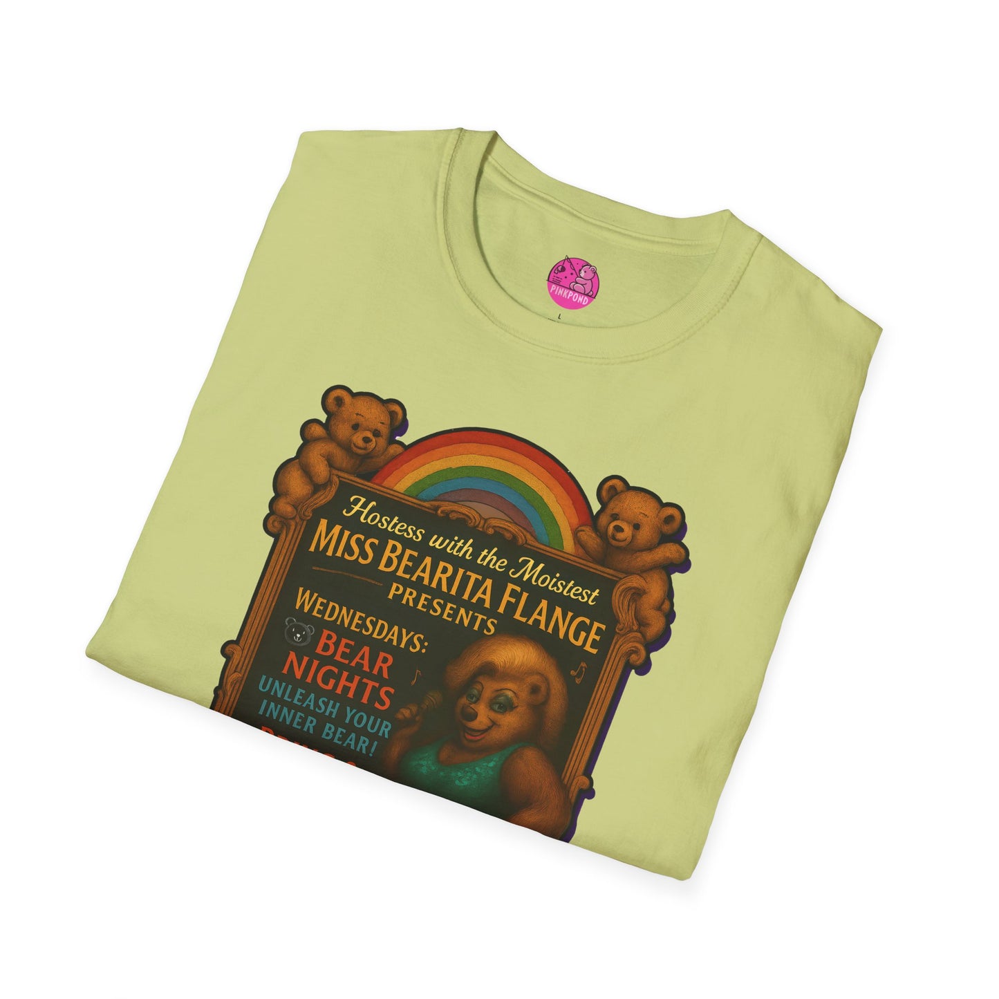 Bearita Flange Presents - camp drag bear tee