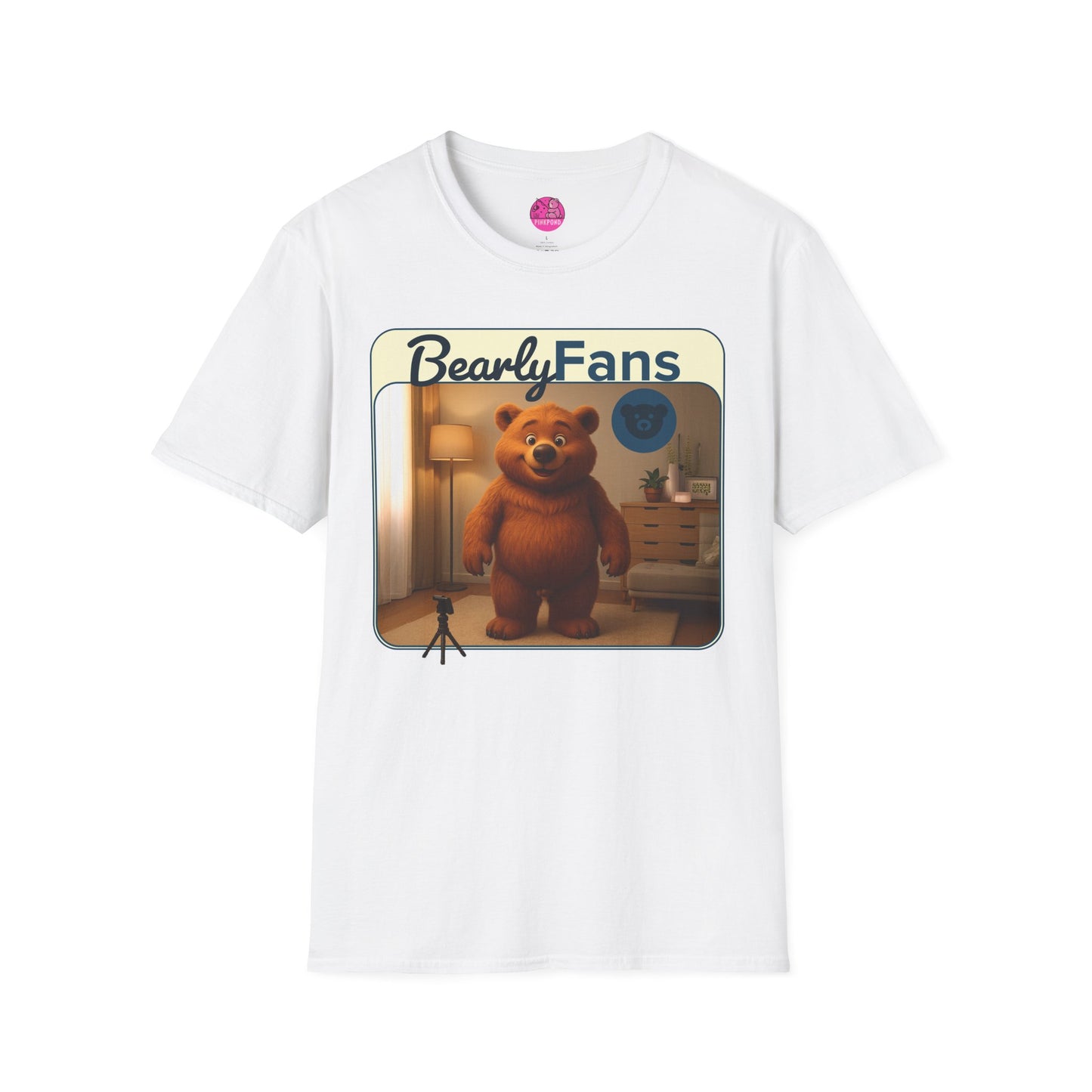 PinkPond Bearly Fans Saucy Bear Tee