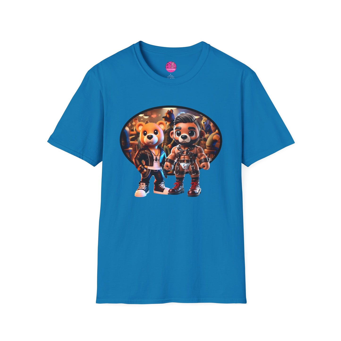 Unisex Graphic Tee - Bear Cubs on the Town LGBTQ+ Pride Shirt