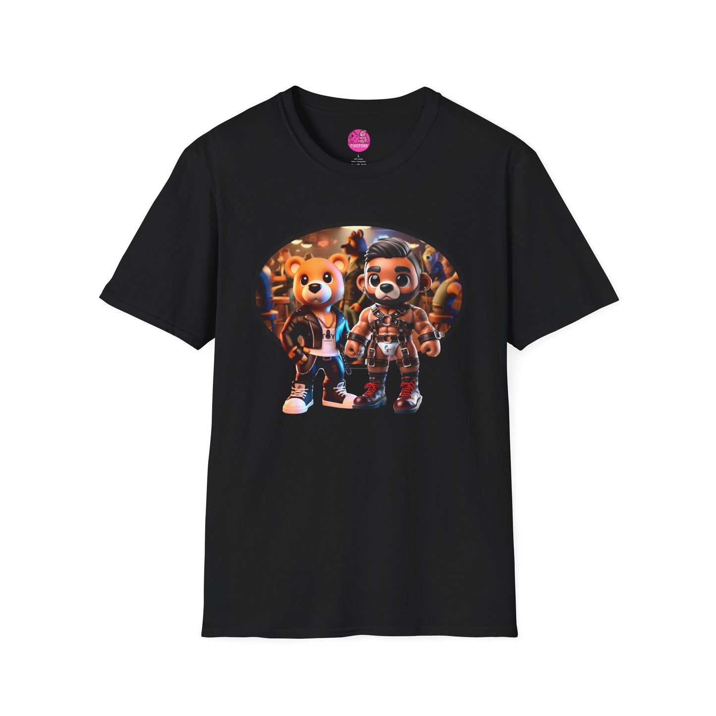 Unisex Graphic Tee - Bear Cubs on the Town LGBTQ+ Pride Shirt