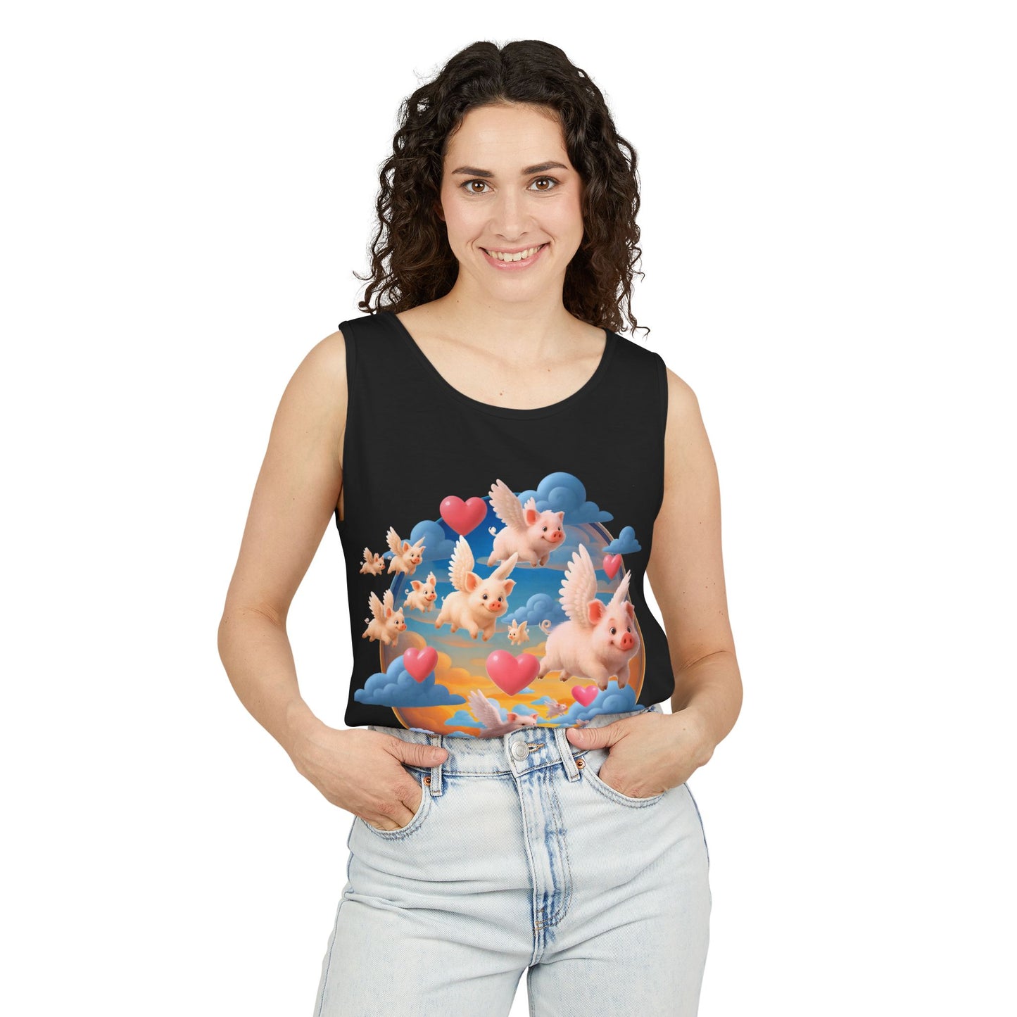 Pigs Might Fly Tank Top