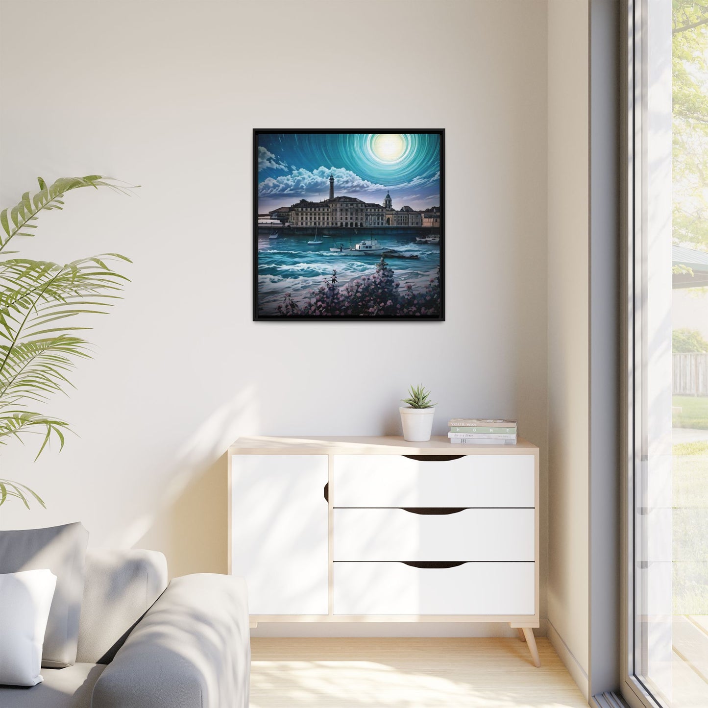 Tides of Time – Royal William Yard by Andrew McCarter - Canvas Print