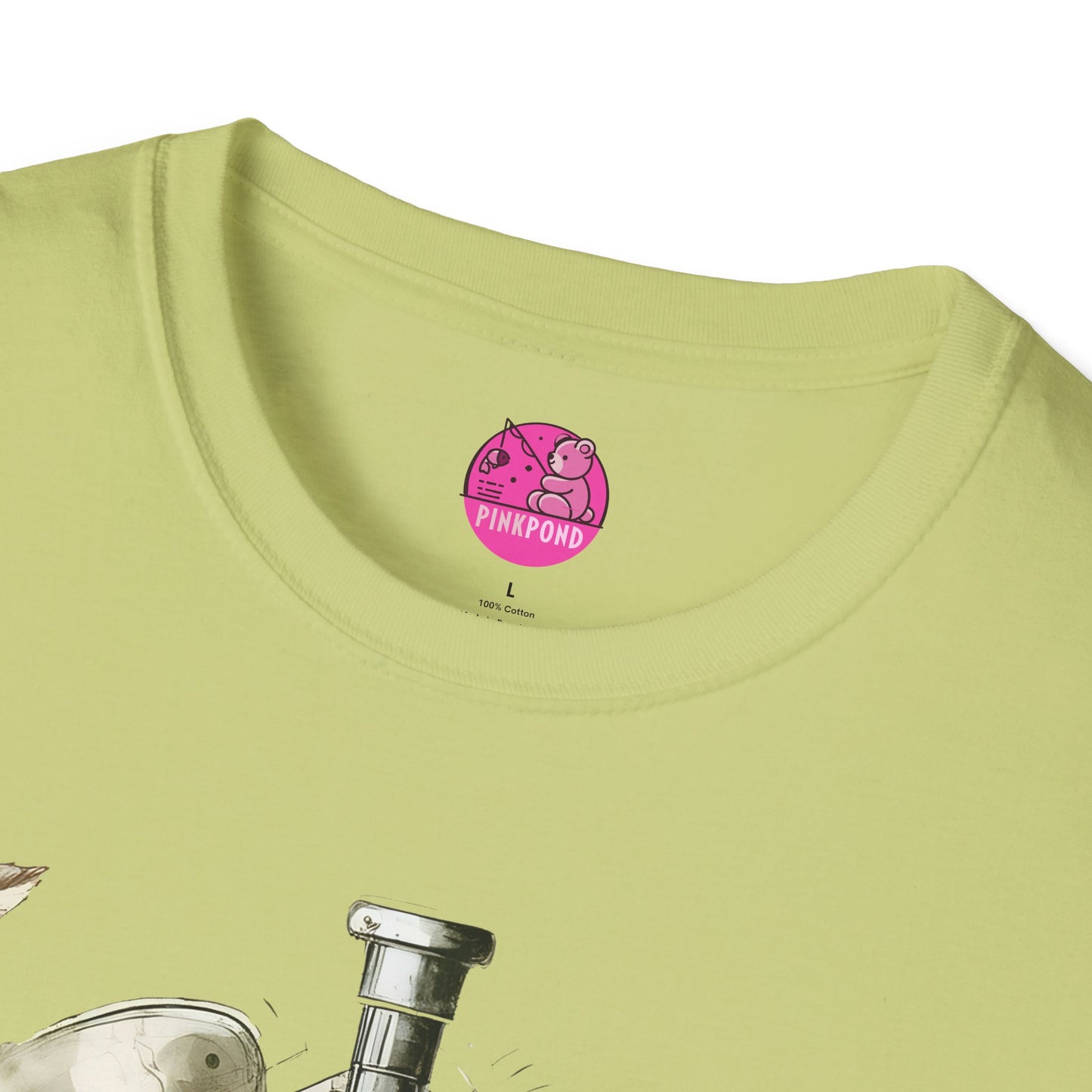 Steampunk T-Shirt 'Breathe In, Wind Up' PinkPond Tee
