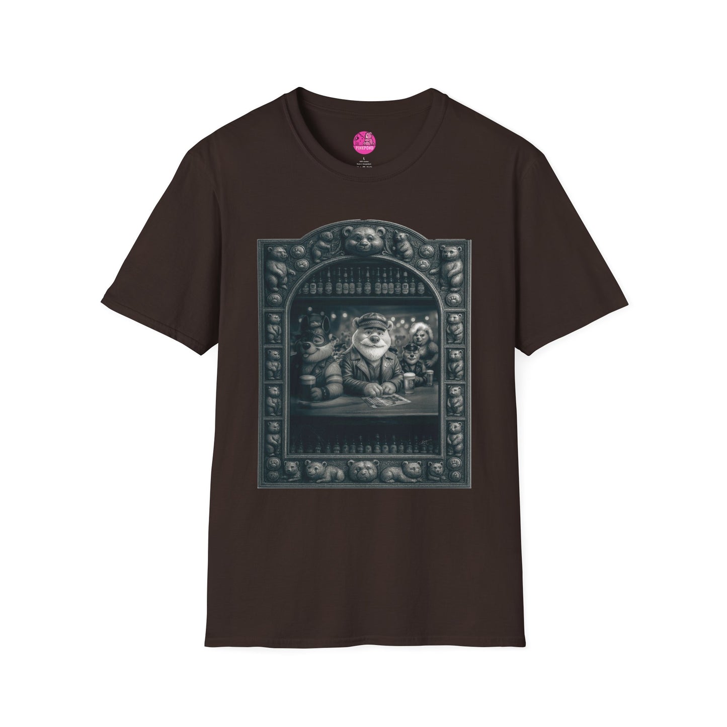 Bear Bar Mirror T-Shirt