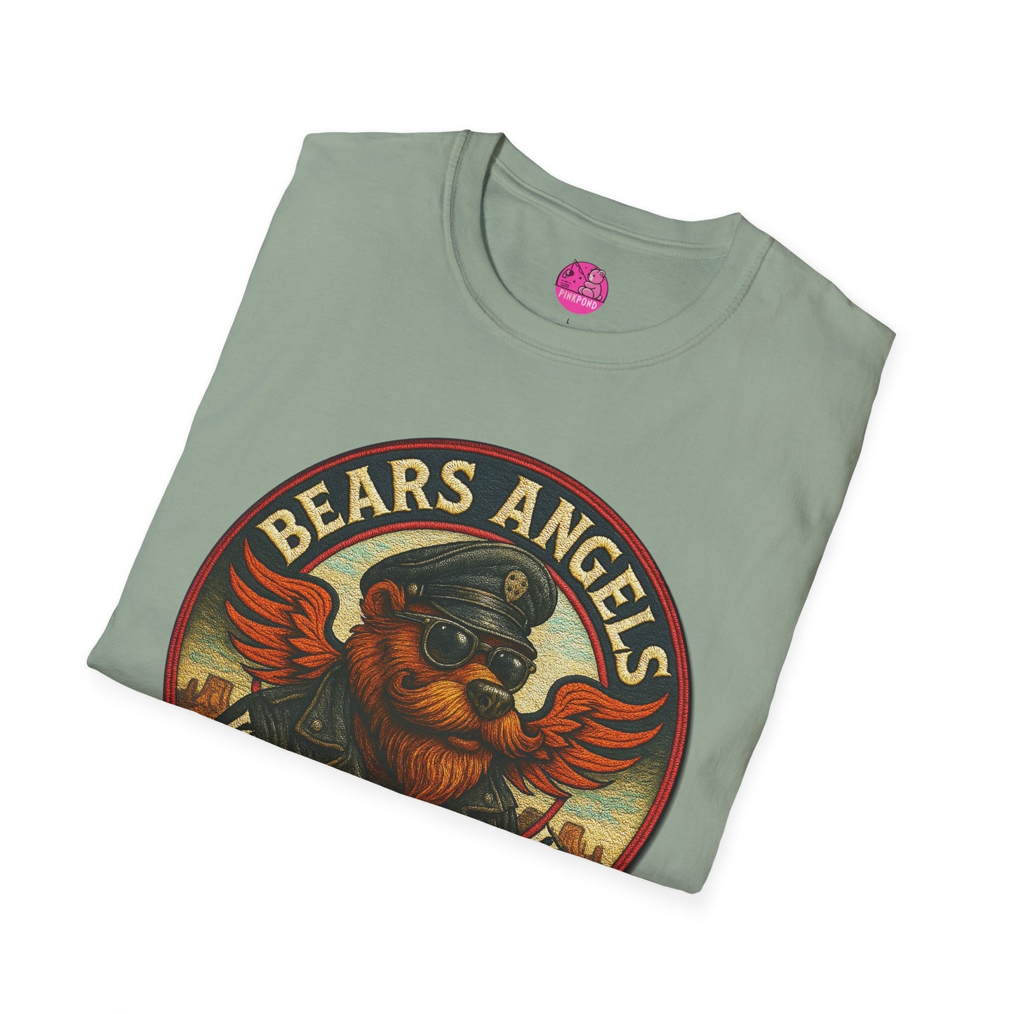 Biker Bears Angels Unisex T-Shirt - Where The Wild Ride Tee