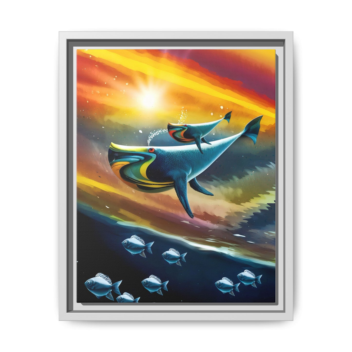 Celestial Whale by Andrew McCarter - Art Print