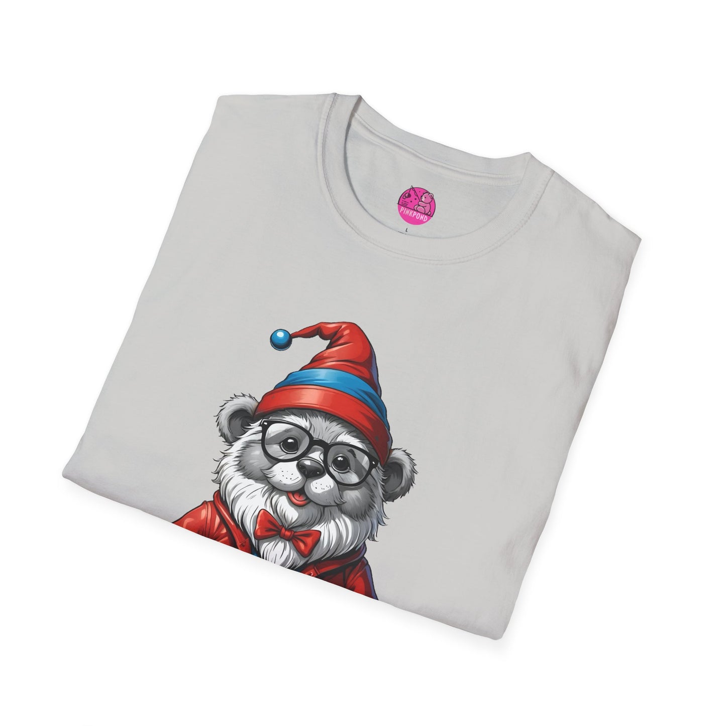 Bear Gnome Unisex T-Shirt - Fun Swiss Gnome Design for Bear Fans