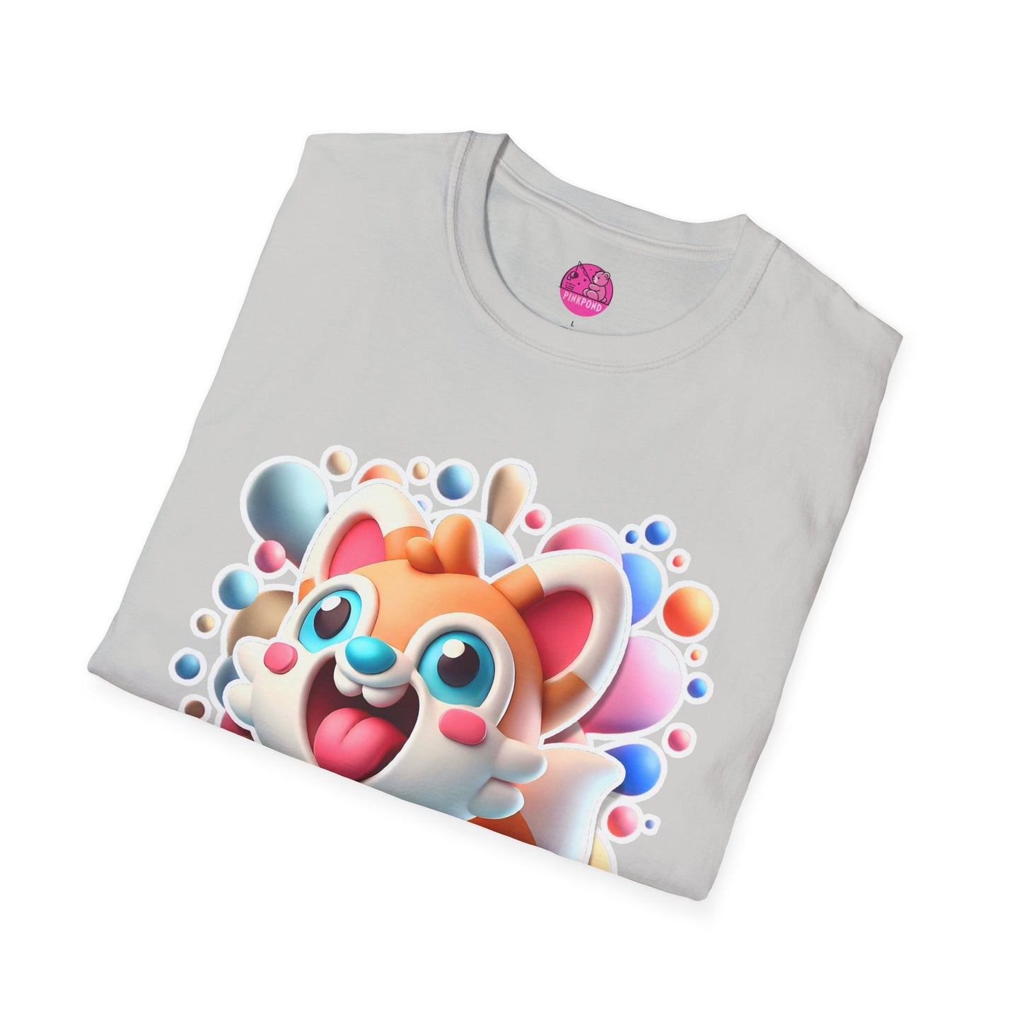 Fanny the Fox T-Shirt - Bold and Colorful Unisex Tee for Fun-Loving Fashion Fans