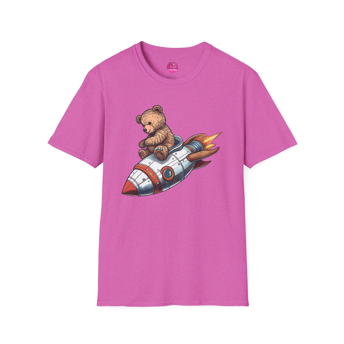 Rocket Bear Style 2 Unisex T-Shirt Design for Bear Fans