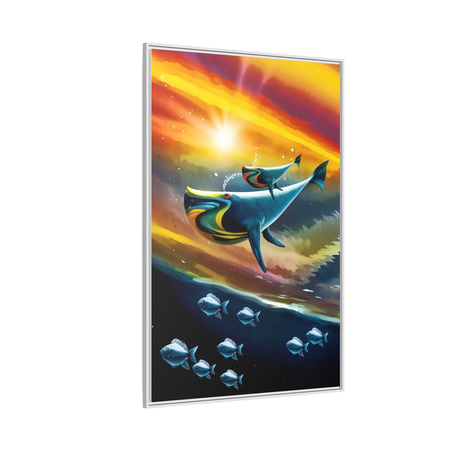 Celestial Whale by Andrew McCarter - Art Print