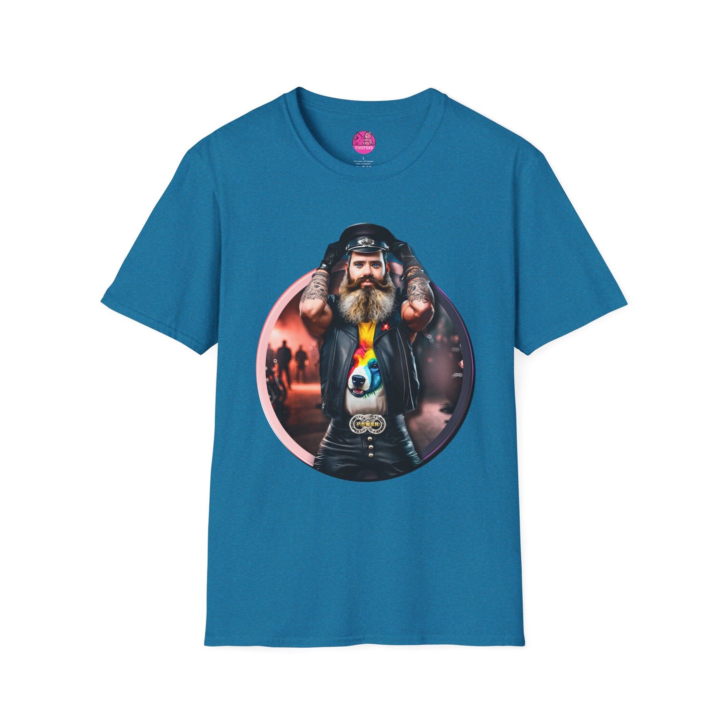 Leather Bear Power T-Shirt