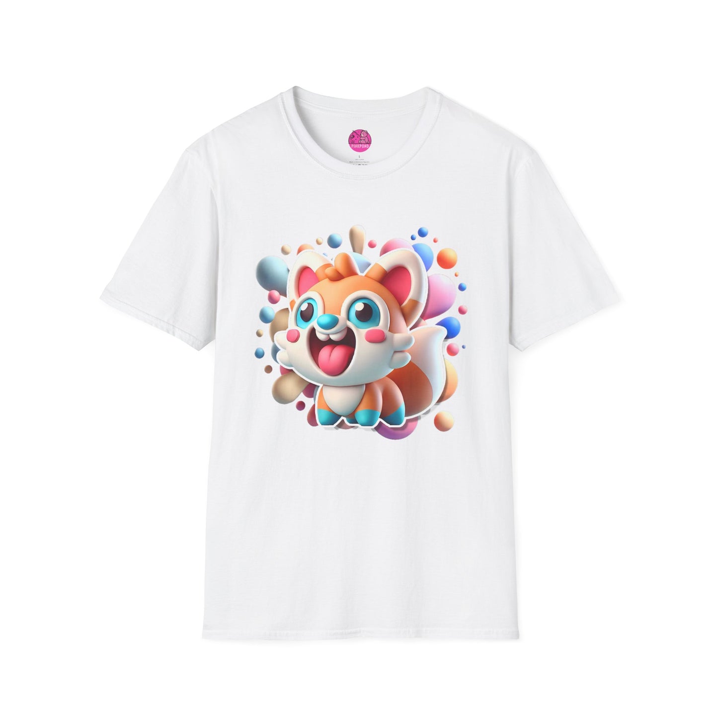Fanny the Fox T-Shirt - Bold and Colorful Unisex Tee for Fun-Loving Fashion Fans