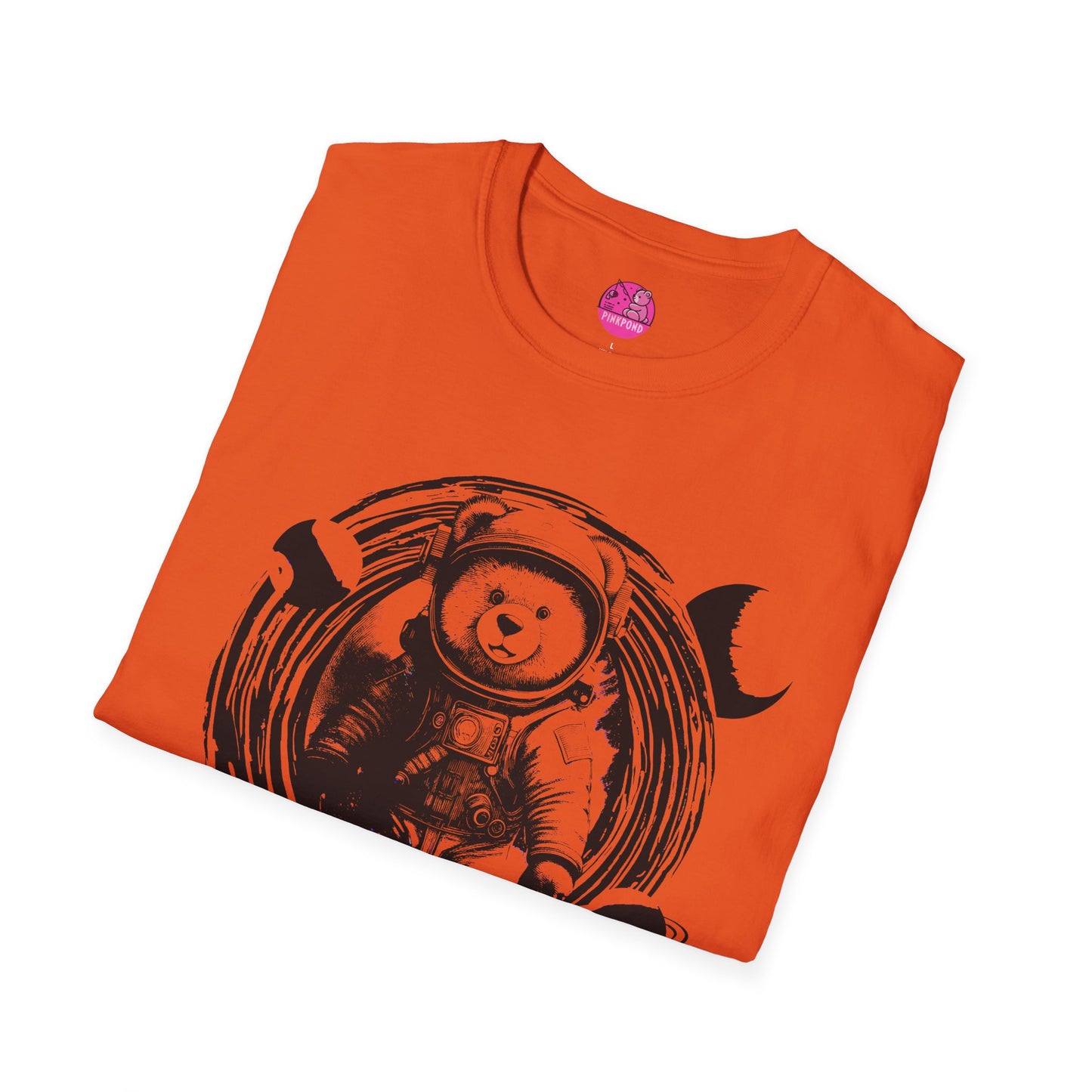 Galactic Explorer Cosmobear T-Shirt - Unisex Softstyle