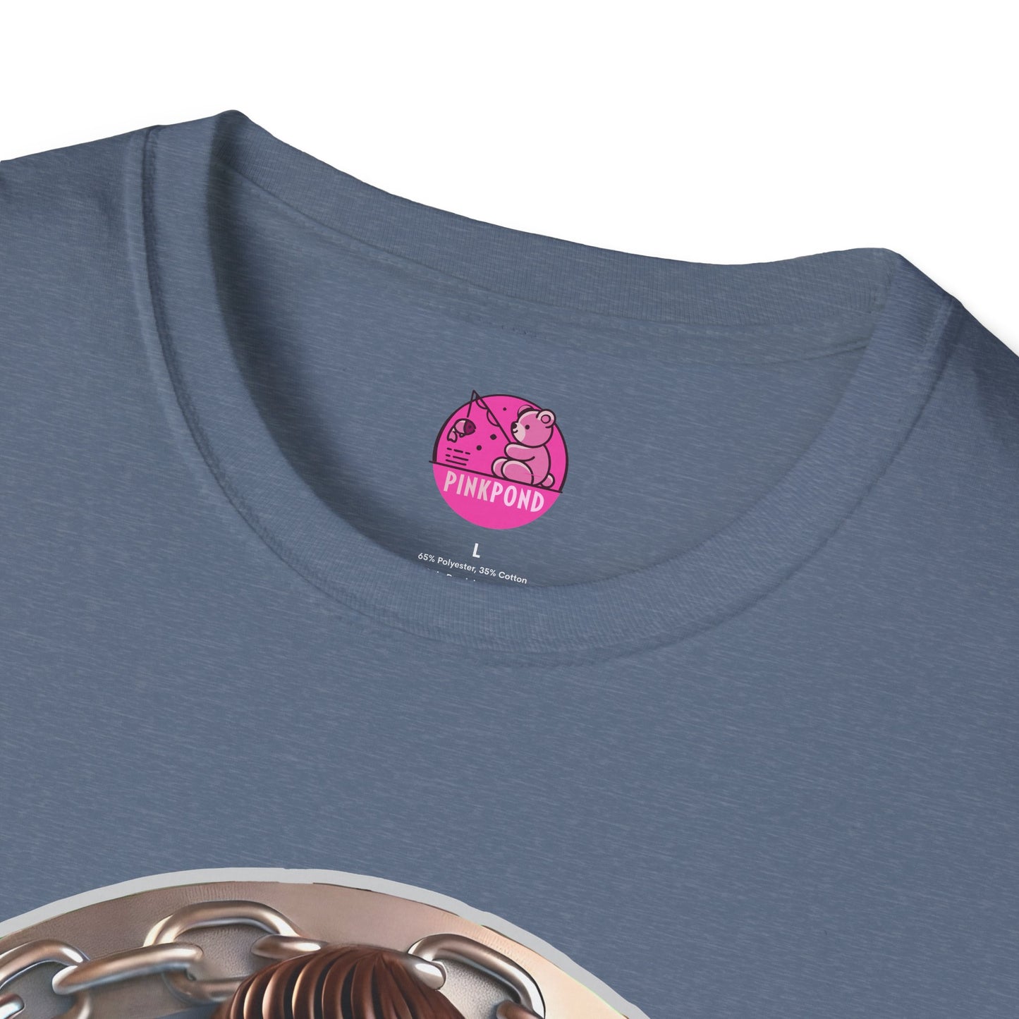 Love Struck Cub – Cute & Bold Chibi Bear T-Shirt