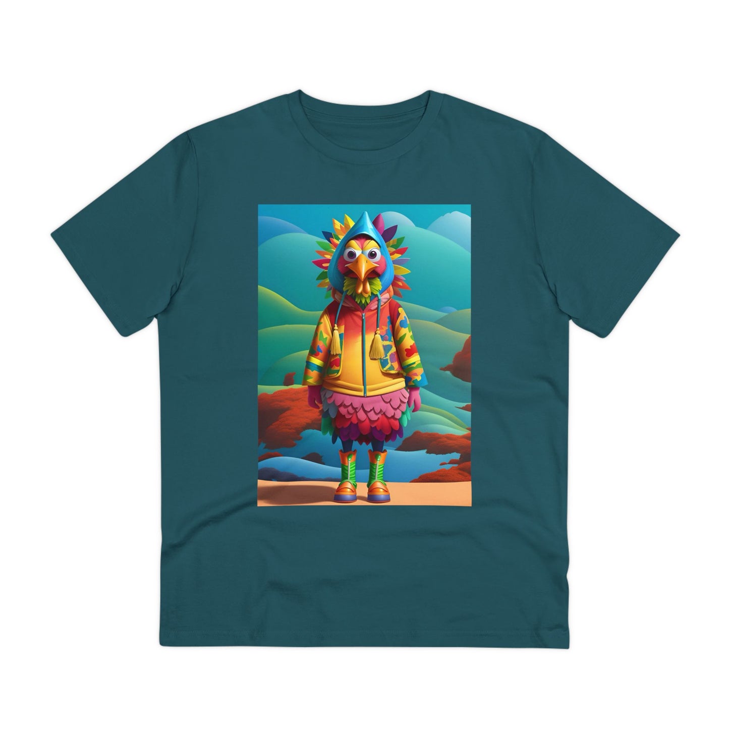 Tony the Turkey T-shirt - Unisex Fun and Funky Design