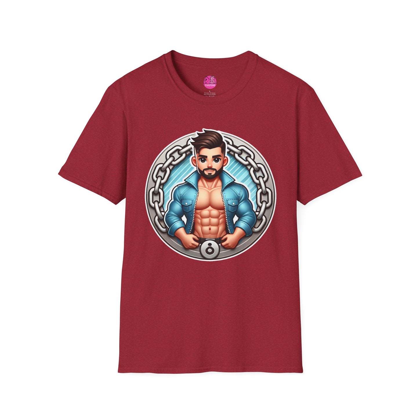 Retro Rebel Muscle Cub Graphic T-Shirt