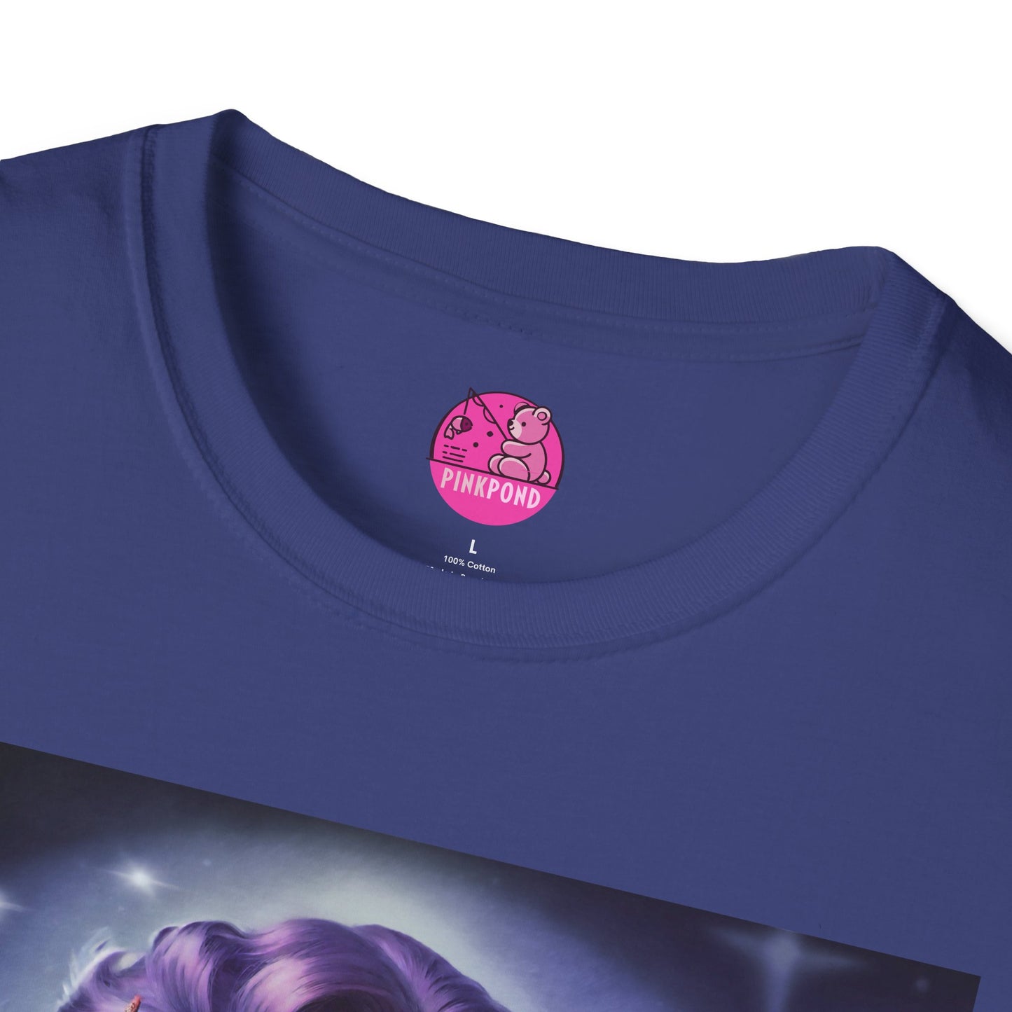 Dame Edna Bulldog T-Shirt - Fabulous & Fetching Unisex Softstyle Tee for Dog Lovers and Drag Fans