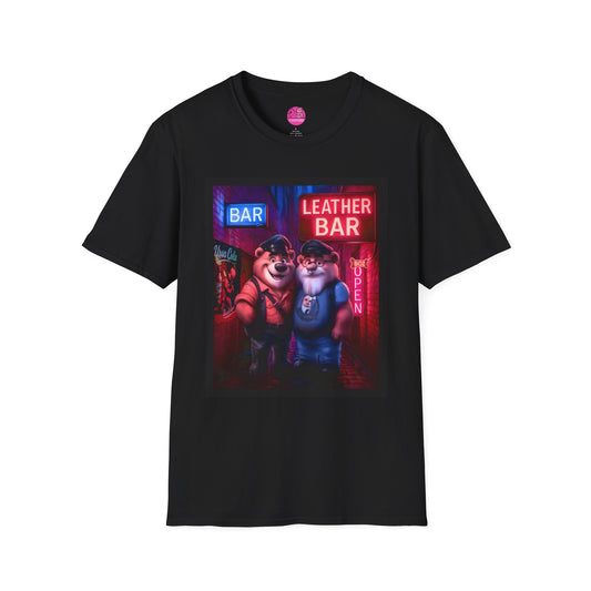Pup Boz Bear T-Shirt - Exclusive PinkPond Artwork of Boz Lee Schmick
