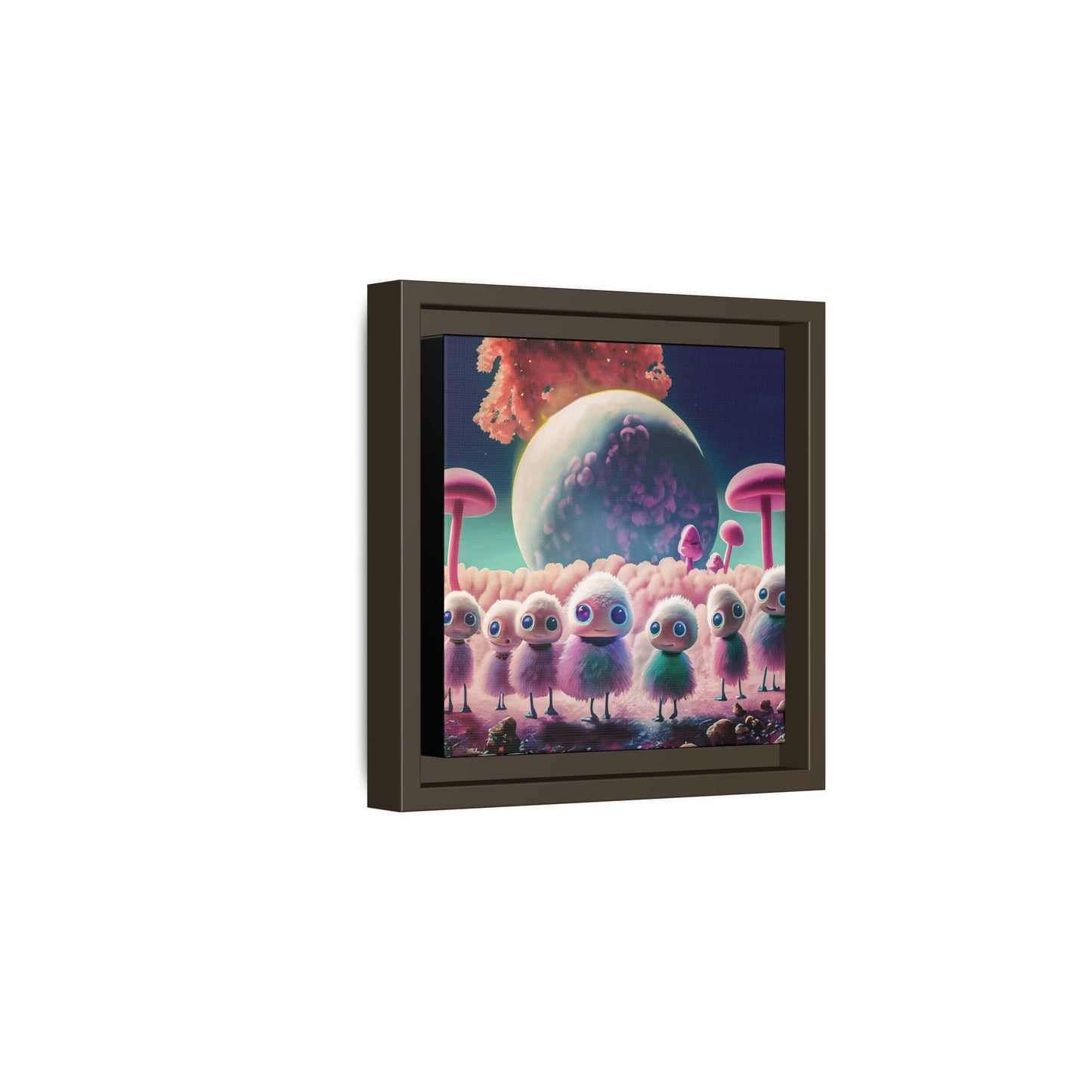 “"Keep smiling," whispered Axlar. "We can eat them later." – Fine Art Canvas Print By Andrew McCarter