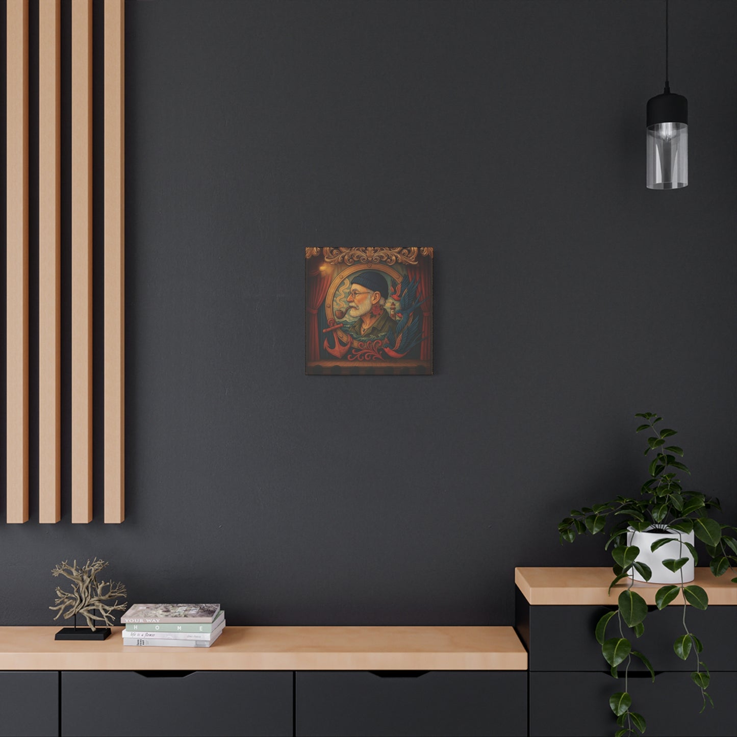 Canvas Wall Art - The Old Sailor’s Portrait