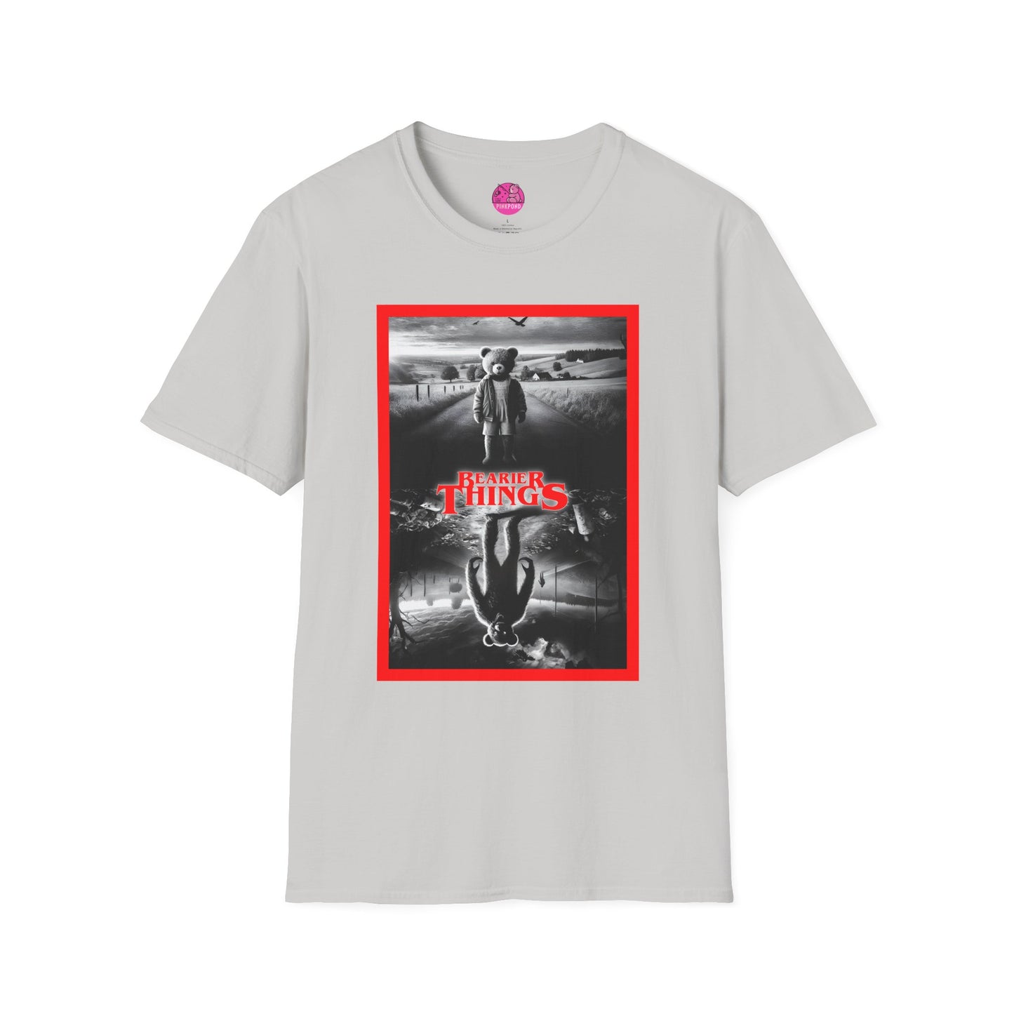 Bearier Things – Monochrome Horror T-Shirt