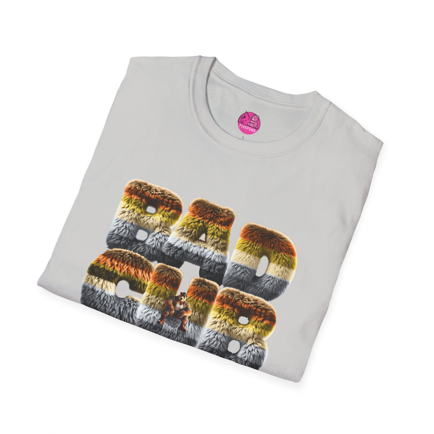 Pride Fur T-Shirt - Bad Cub Bear Pride Tee