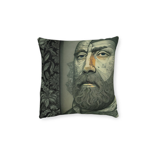 Fractured Peace Square Pillow