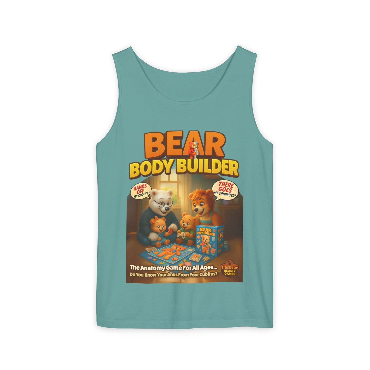 Bear Body Builder Parody Game Tank Top - Unisex